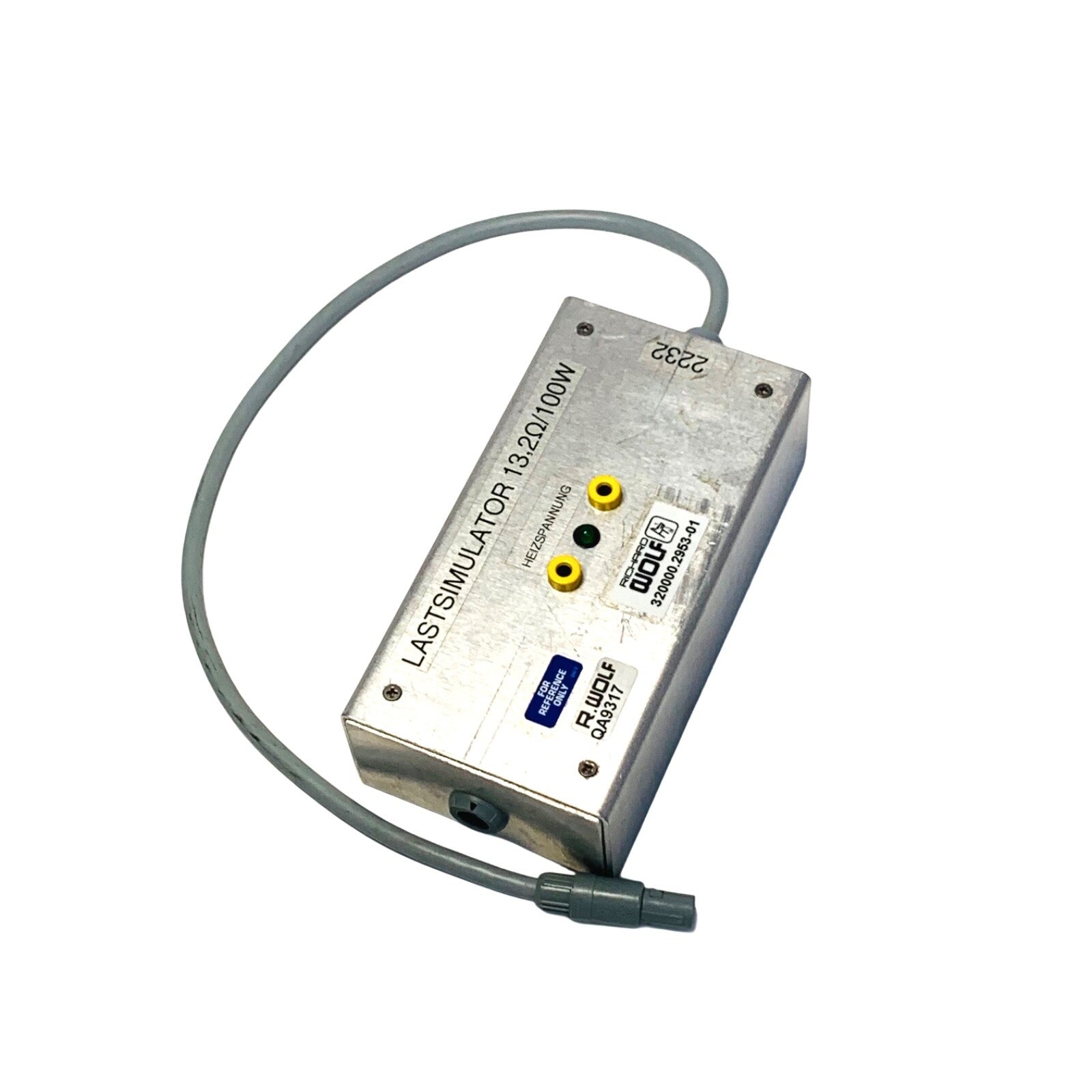 R.WOLF REF 32000-2953-01, LASTSIMULATOR 13,2 OHM, 100W