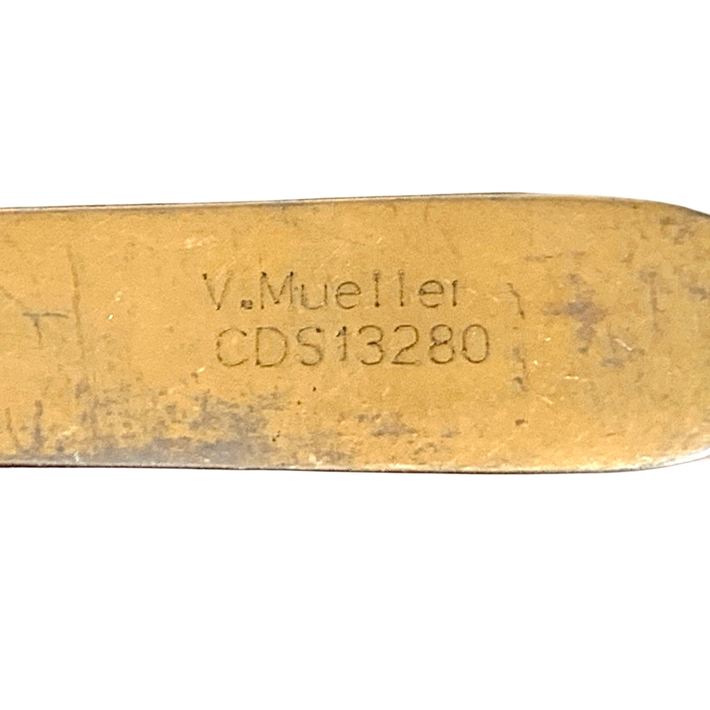 V.MUELLER CDS13280 LOT OF 3 DRESSING FORCEPS W TC INSERT 9.5"