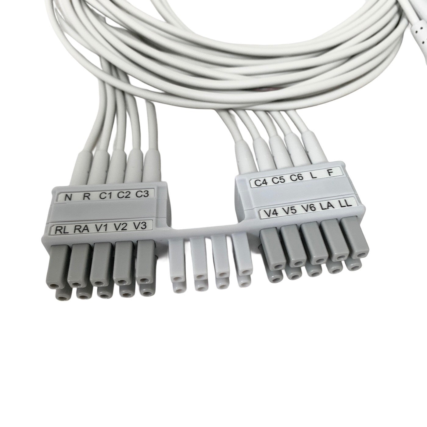 MAC REF-MTM10-LB, ECG Leadwires 10-Lead AHA Banana Plug Mortara Compatible
