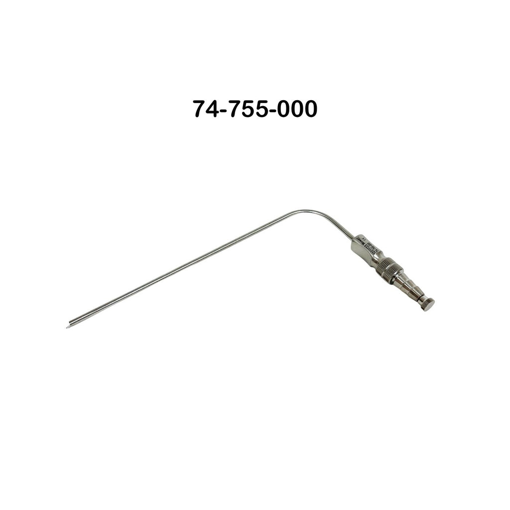 Tecomet 74-755-000 Frazier Suction Tube – Angled 11 Fr Instrument
