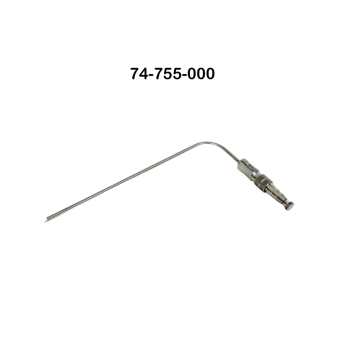 Tecomet 74-755-000 Frazier Suction Tube – Angled 11 Fr Instrument