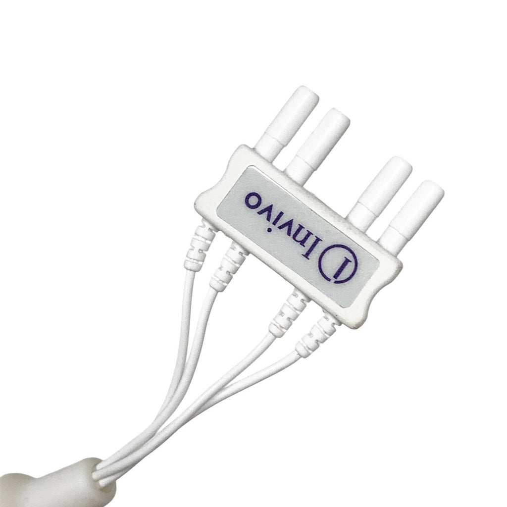 INVIVO REF 9224, MRI ECG LEAD WIRE, DAMAGED PIN SEE PICTURES, 4 LEAD ECG CABLE