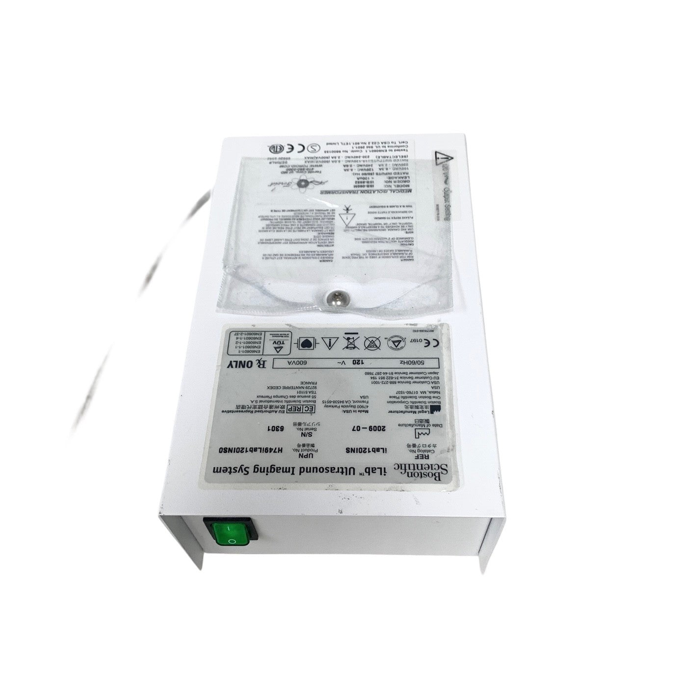 Toroid ISOBox ISB-060M 600VA 5.0A Medical Grade Isolation Transformer 6-Outlet