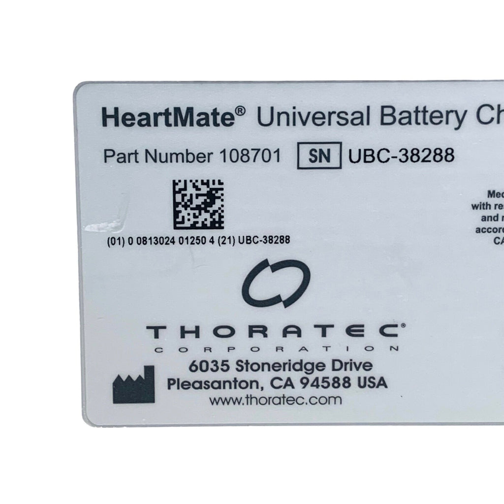 Thoratec REF 108701, Heartmate Universal Battery Charger