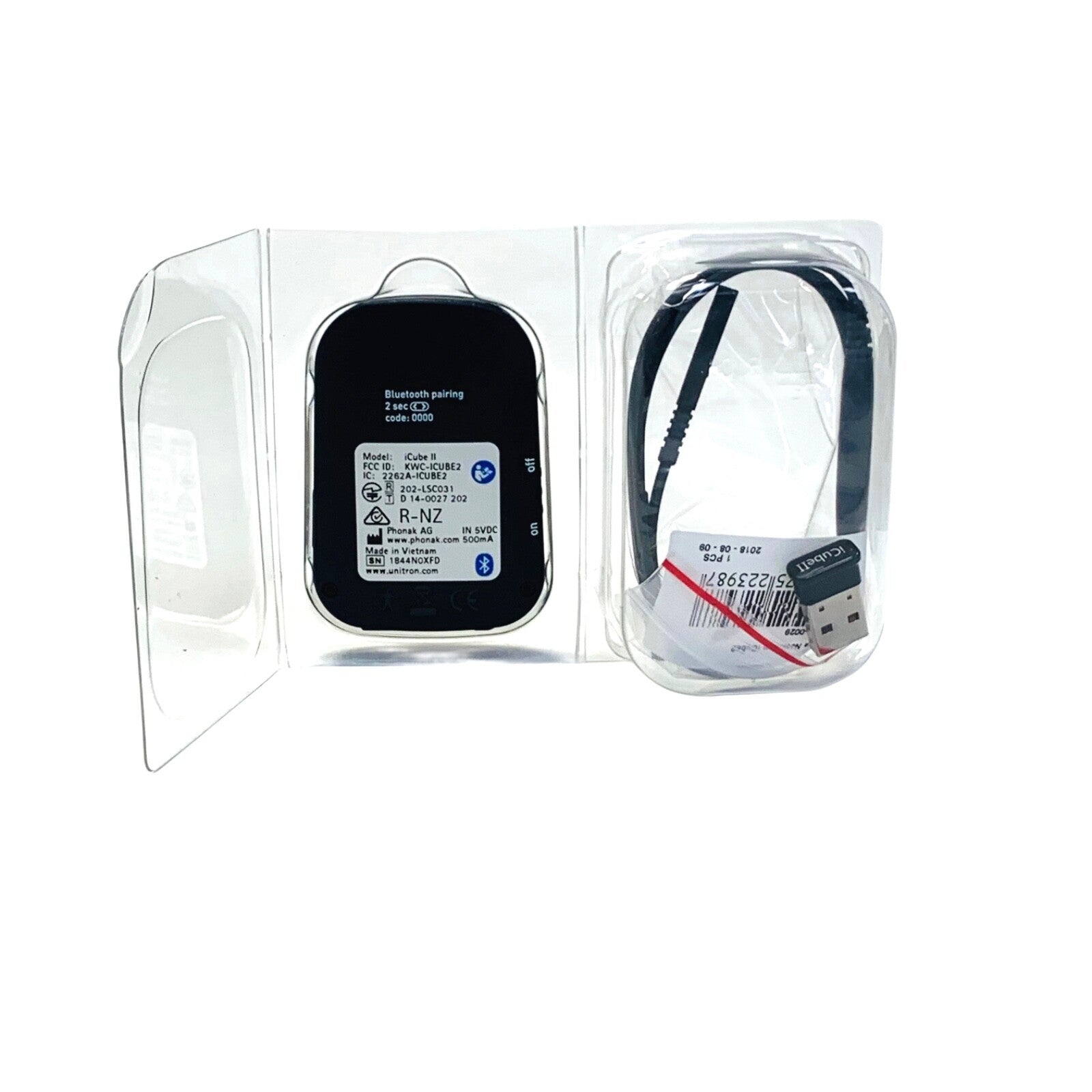 PHONAK REF 076-0026-P809, iCube lI UNITRON HANSATON HEARING AID PROGRAMMING