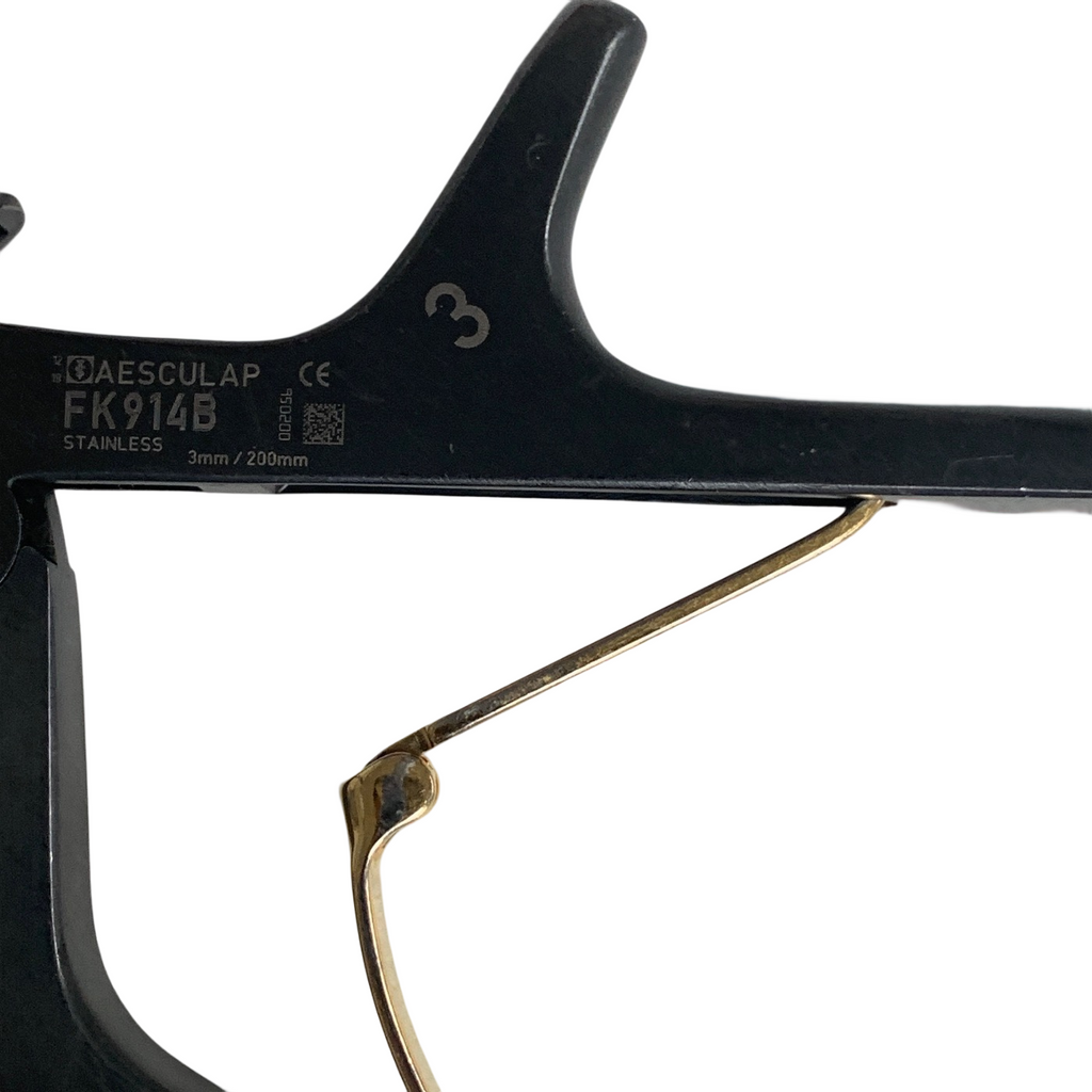AESCULAP FK914B Noir® KERRISON Bone Punches #3    3MM 130 deg Upwards Cutting