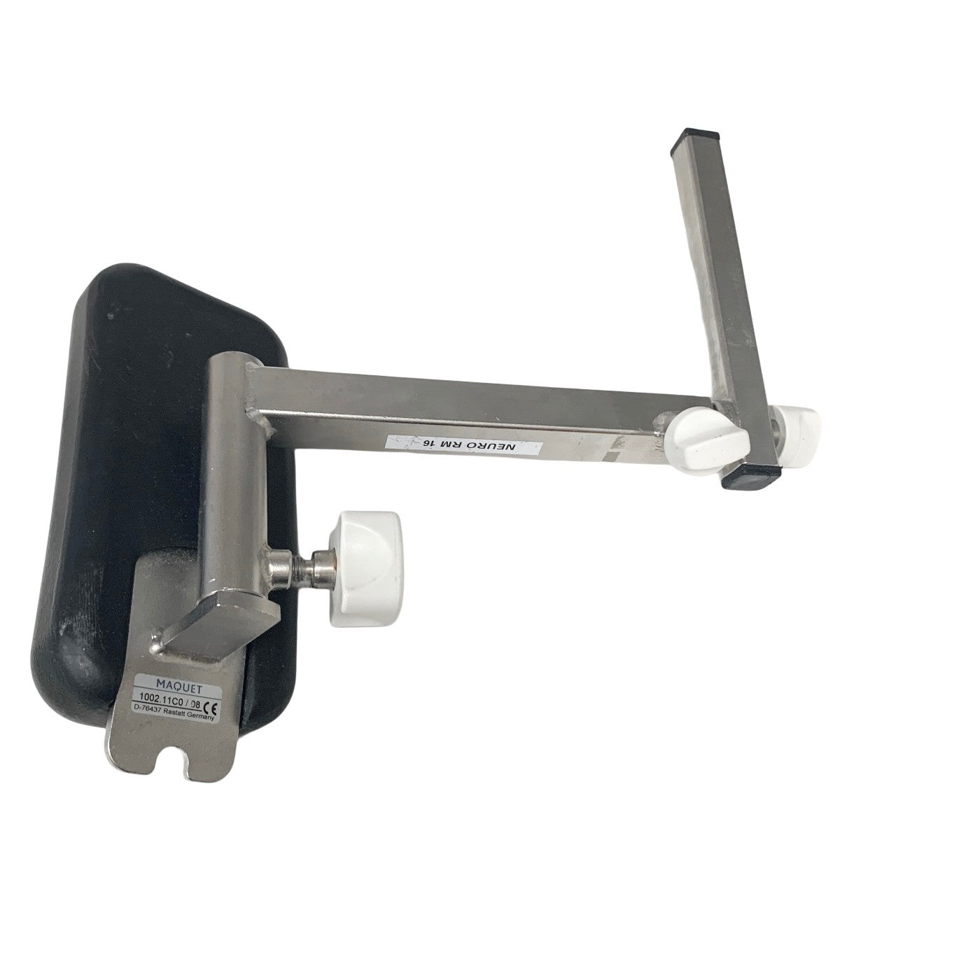 Maquet 1002.11C0 Neuro RM 16 Surgical Table Lateral Support Arm Brace Assembly
