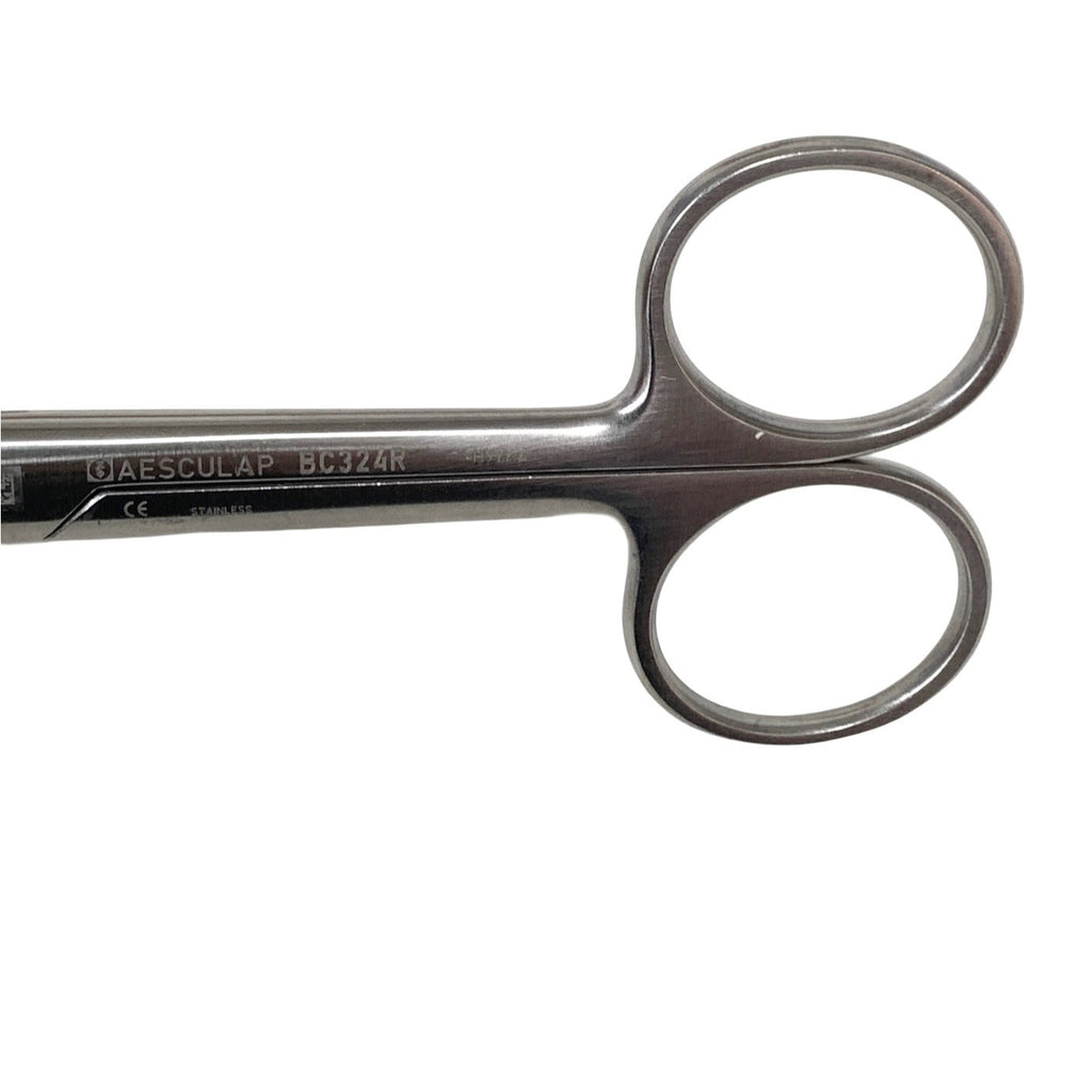 Aesculap Ref BC324R, Surgical Scissors 145mm 5.75" Straight Sharp/Blunt Standard