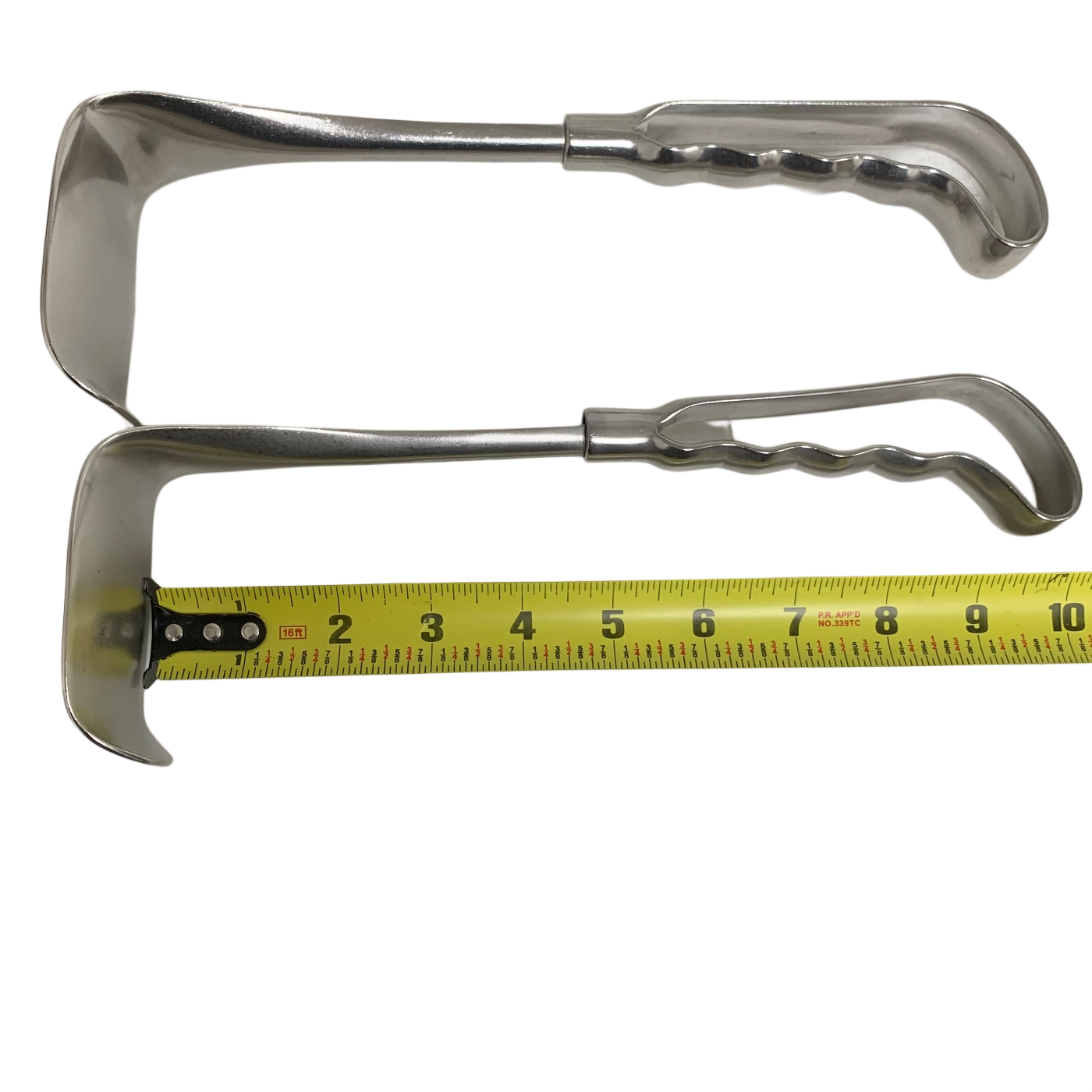 V. Mueller set. of 2 identical Richardson Retractors 11 inch. Loop Grip