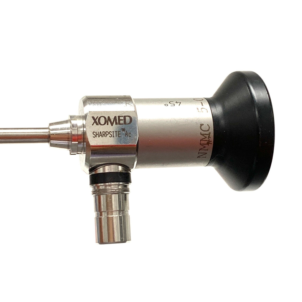 Xomed REF 18-80155, Sharpsite 45 Degree 4mm Arthroscope, No View, For Parts