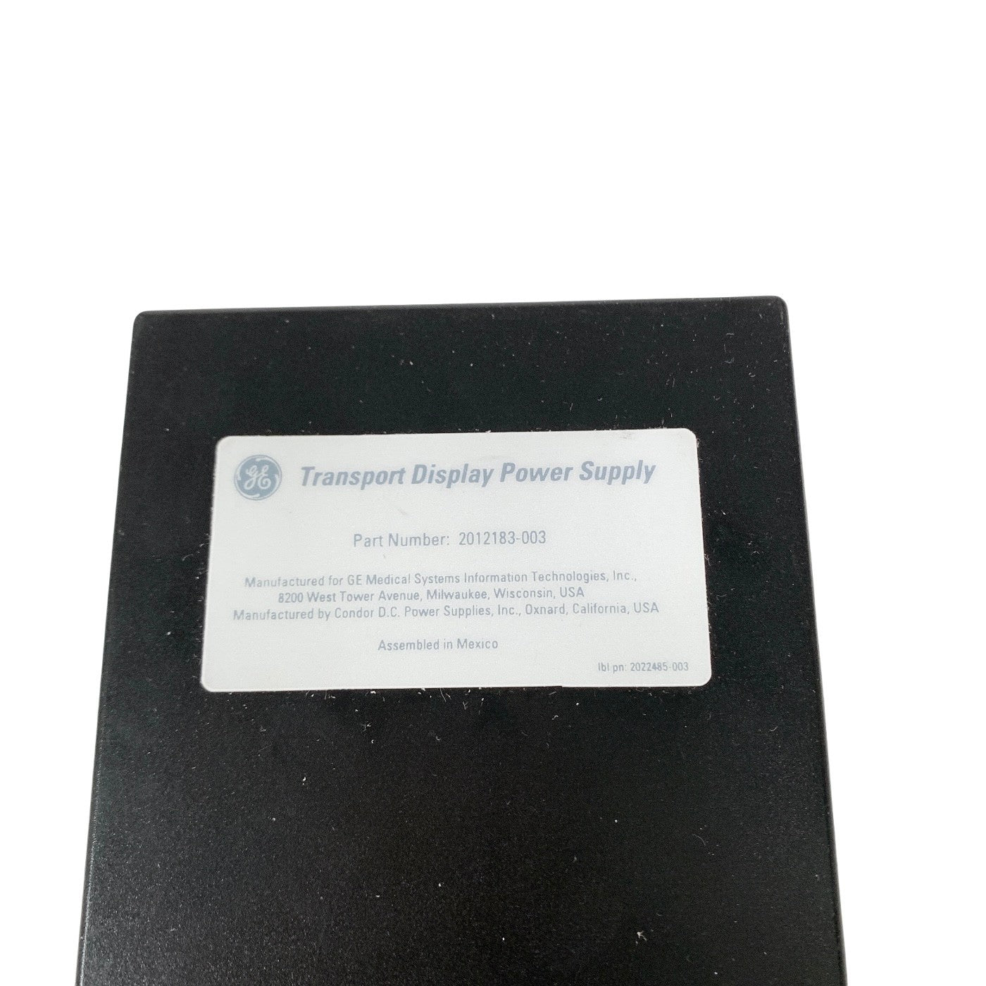 GE REF 2012183-003, Transport Display Power Supply, CONDOR MSP1779A