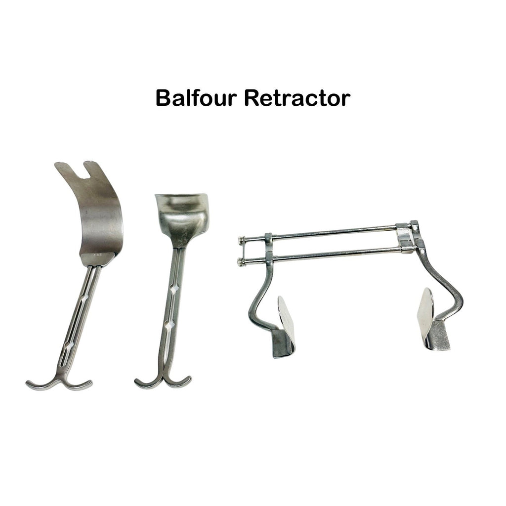 Balfour Abdominal Retractor Instruments Stainless Steel