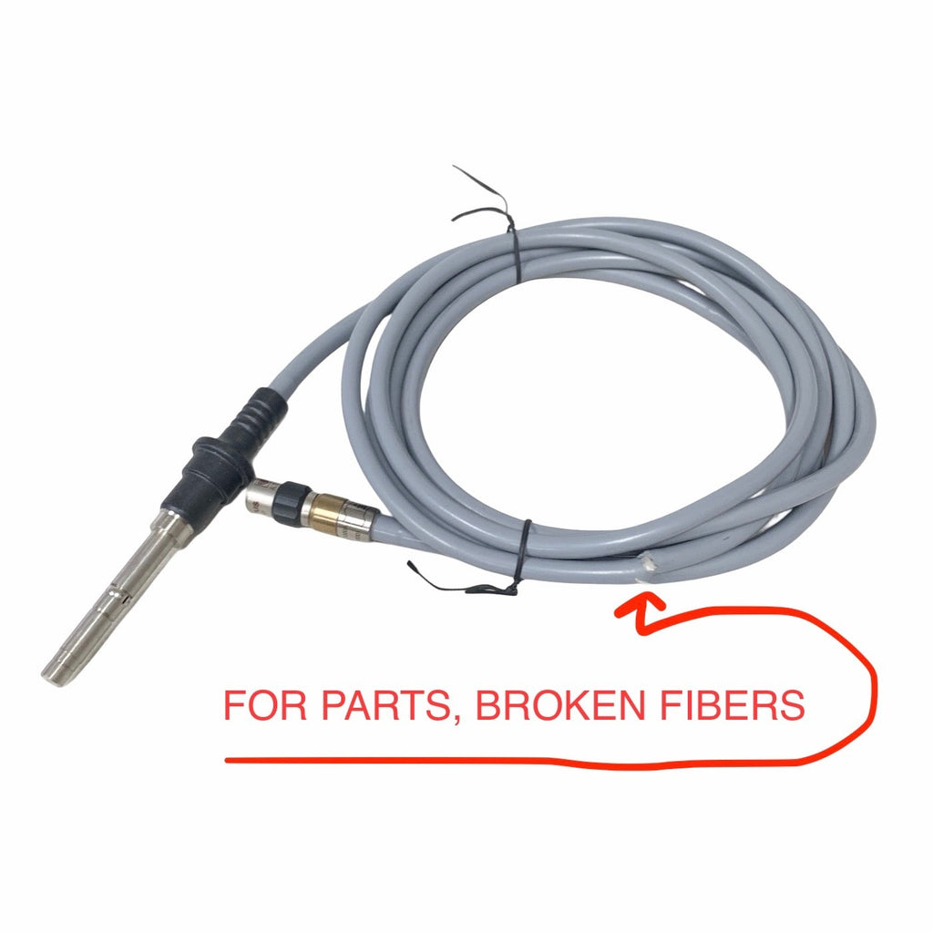 Olympus WA03300A Light Guide Cable 2.8mm 3m Fiber Optic Cord - BROKEN CABLE