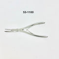 Codman 53-1100 Beyer Rongeur Dbl-Action Curved 2.5mm 7 Inch Instrument