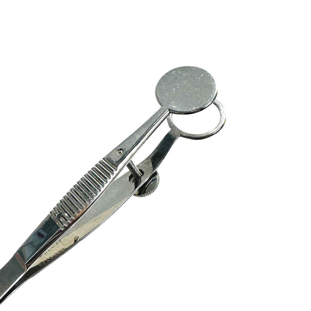 Storz E2610 Francis Chalazion Forceps 17mm wide lower plate 3.8" Instrument