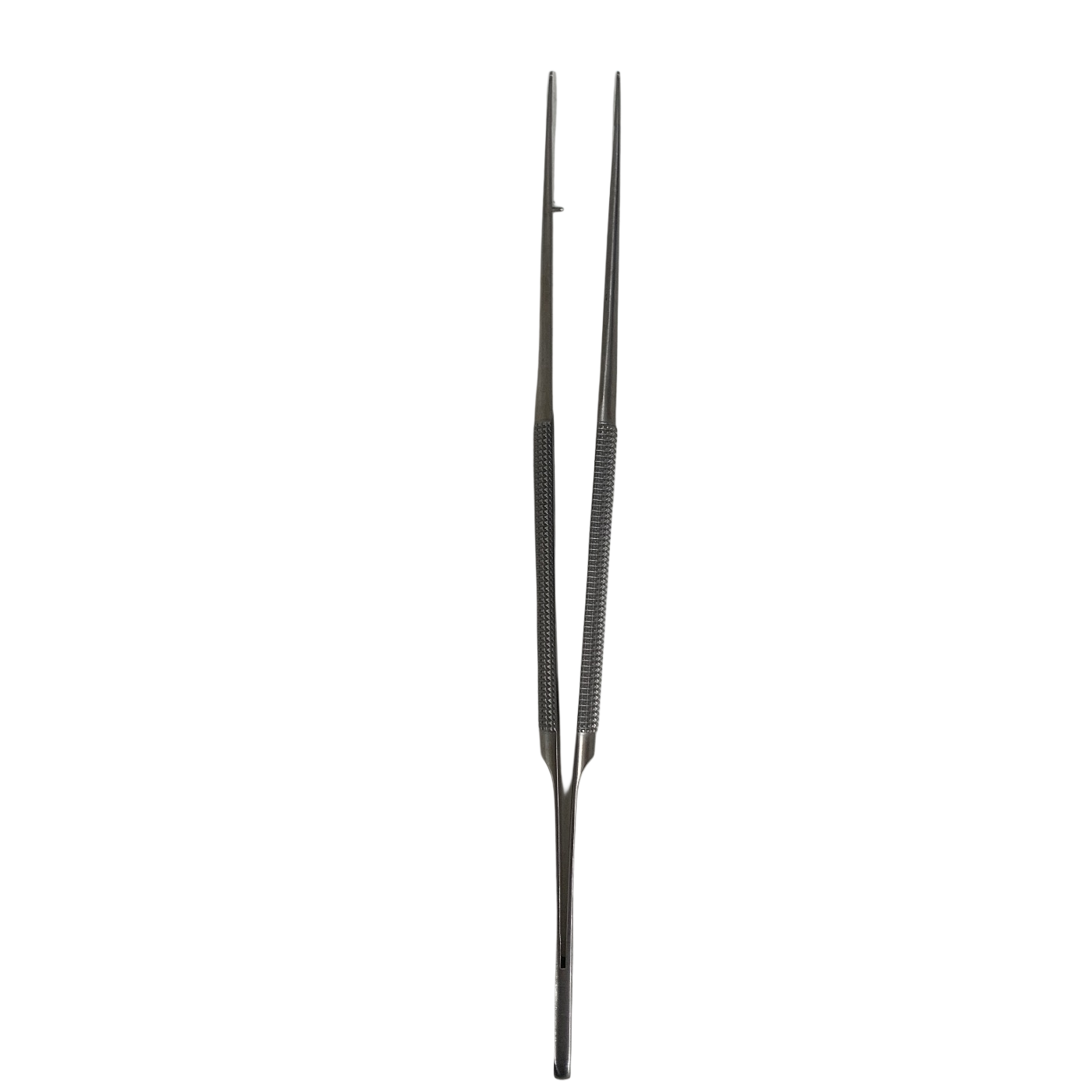 SCANLAN 4004-280 Micro Forceps, round handle, 1mm Diamond Plated ring tips