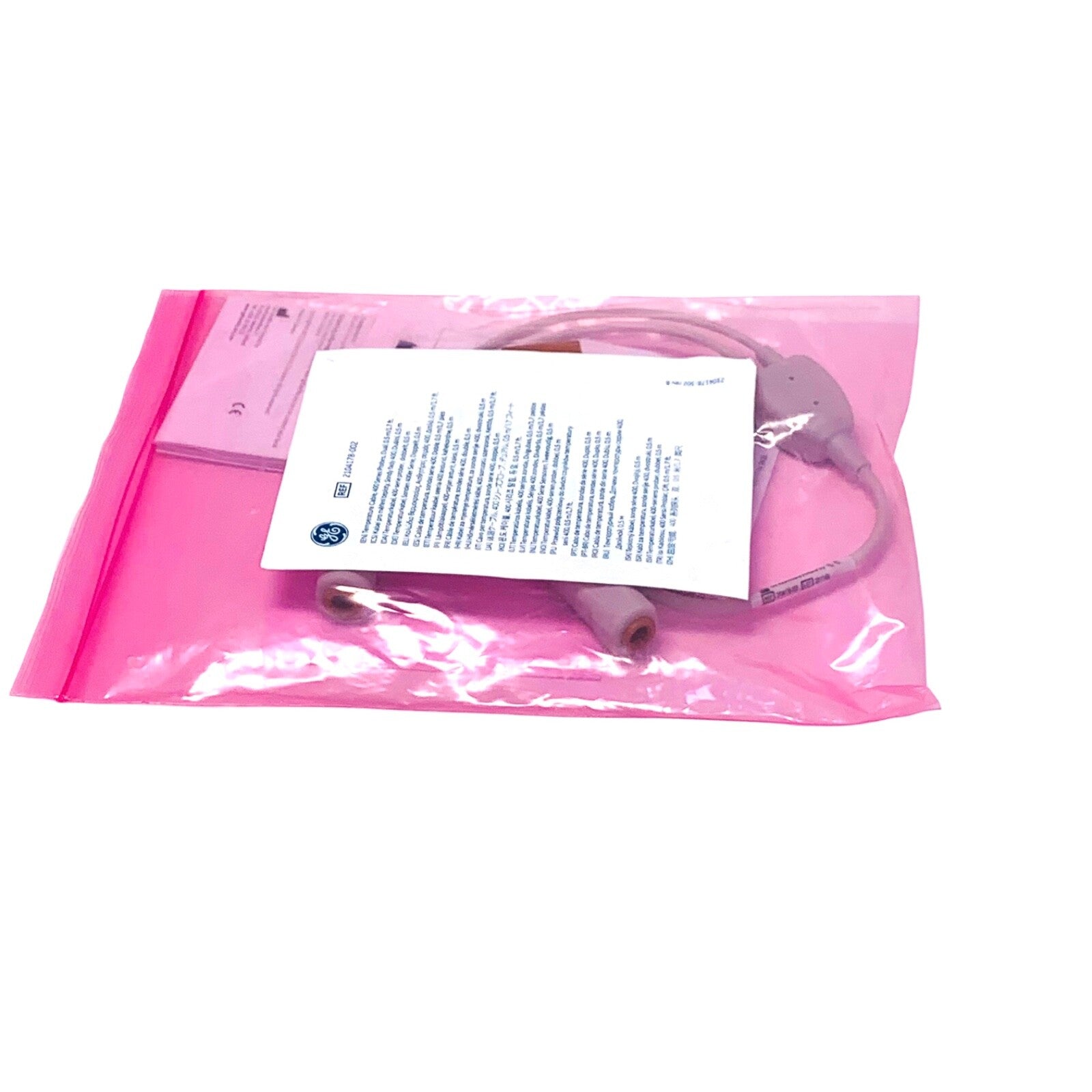 GE Healthcare REF 2104178-002 Temperature Cable for 400 Series Probes - 1.7ft