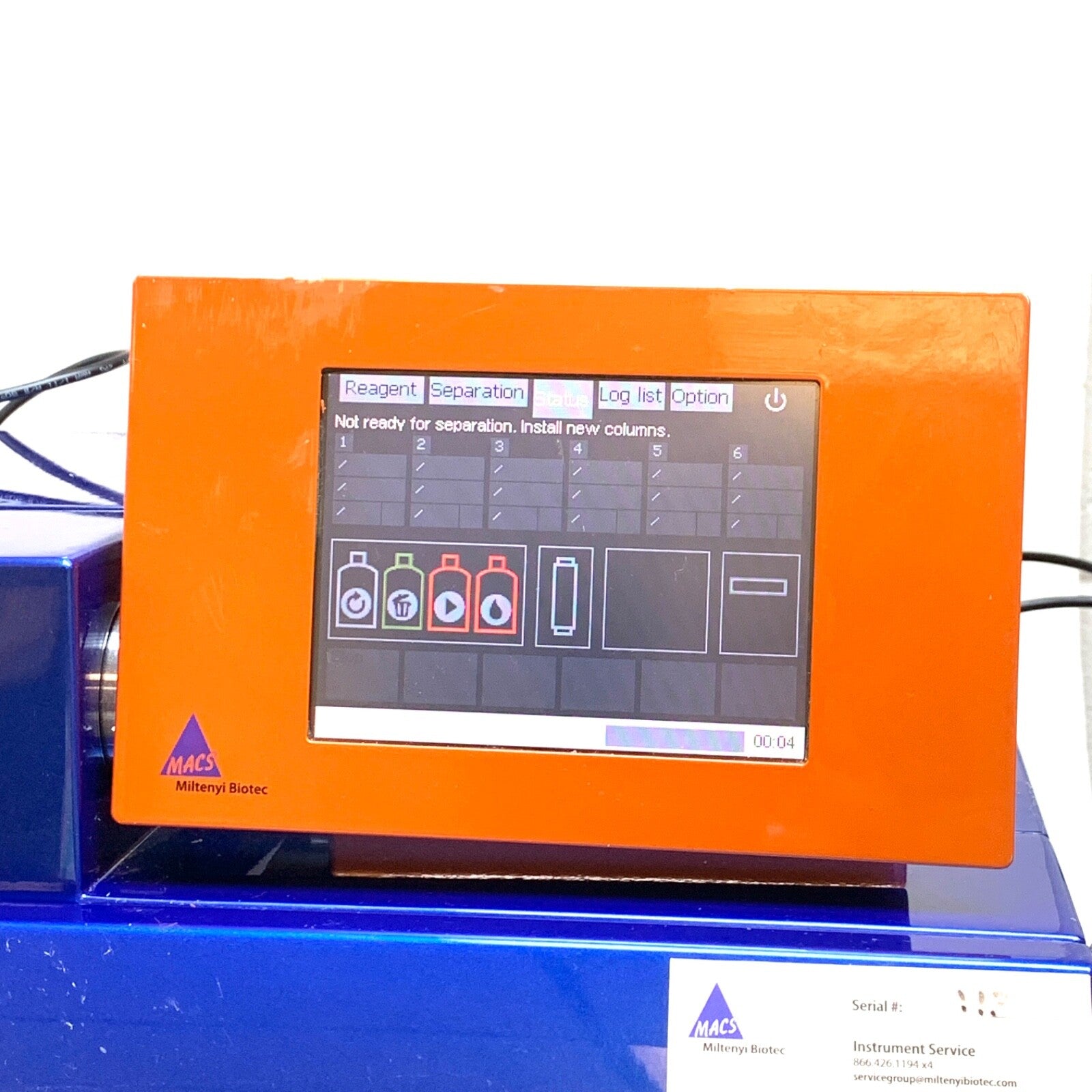 Miltenyi Biotec REF 130-092-545, Model autoMACS Pro Cell Separator w/Minisampler