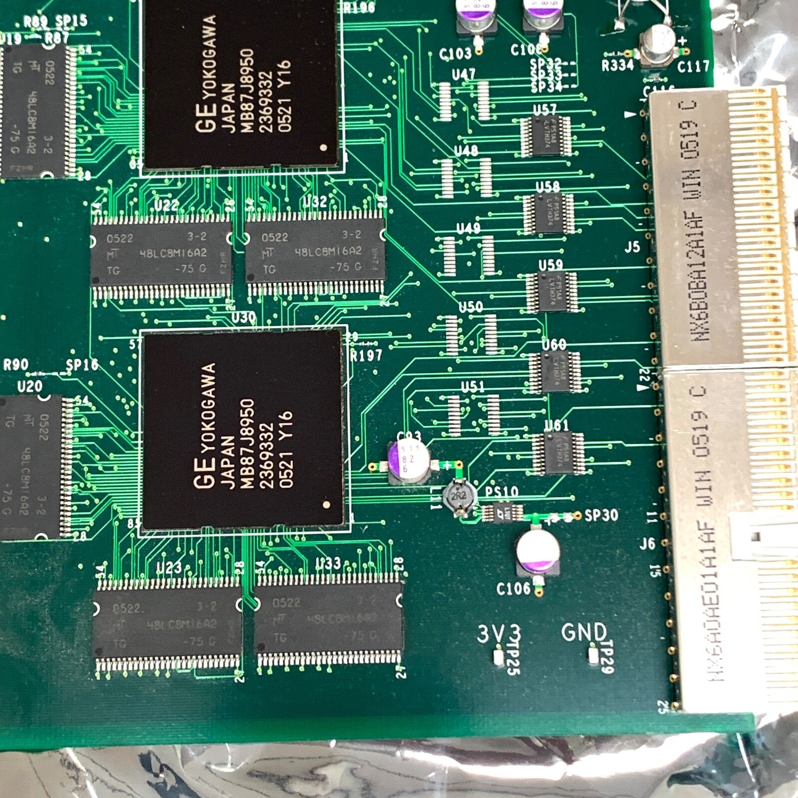 GE REF 2374744, SINANO2 Board for Logiq7