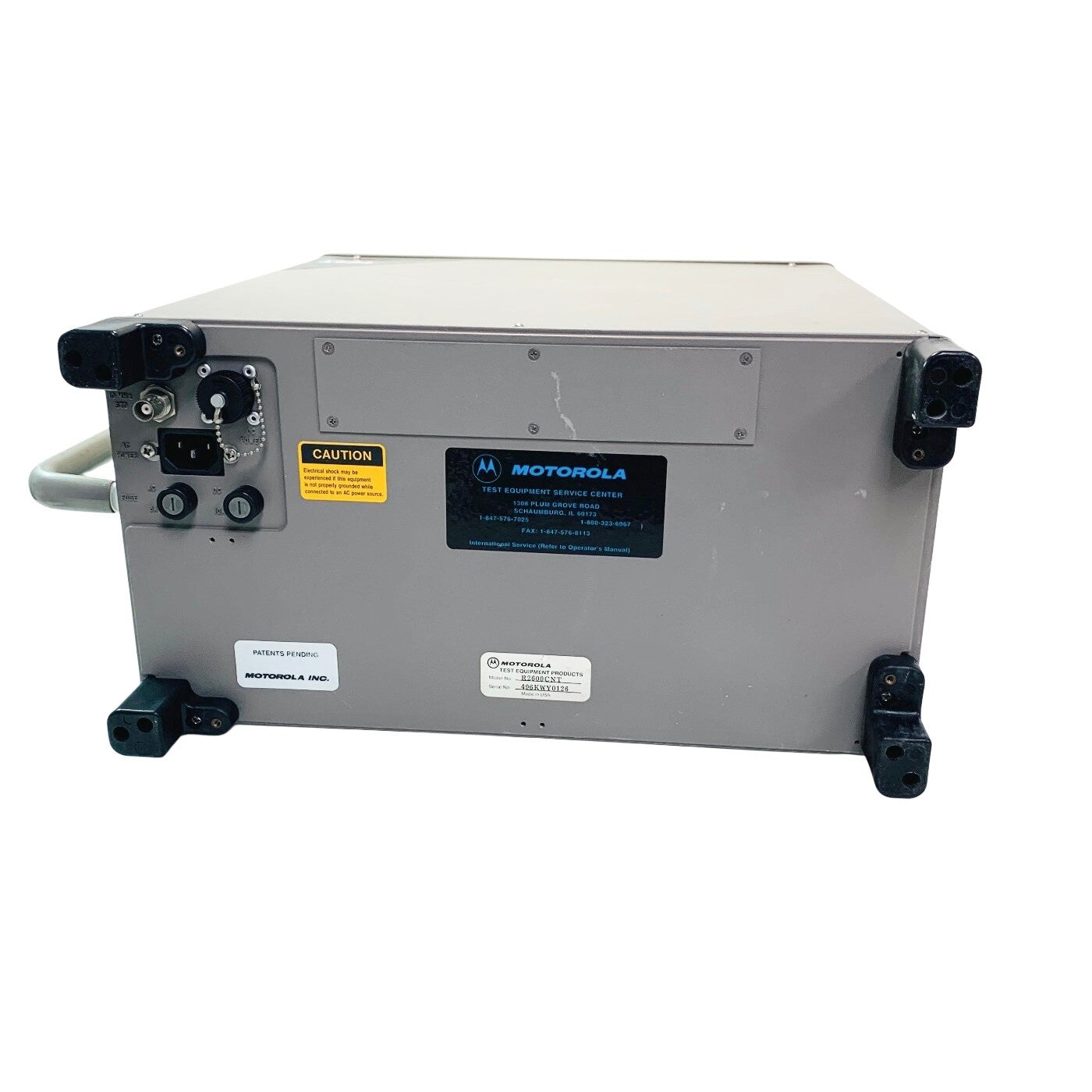 MOTOROLA Ref R2600CNT, COMMUNICATION SYSTEM ANALYZER