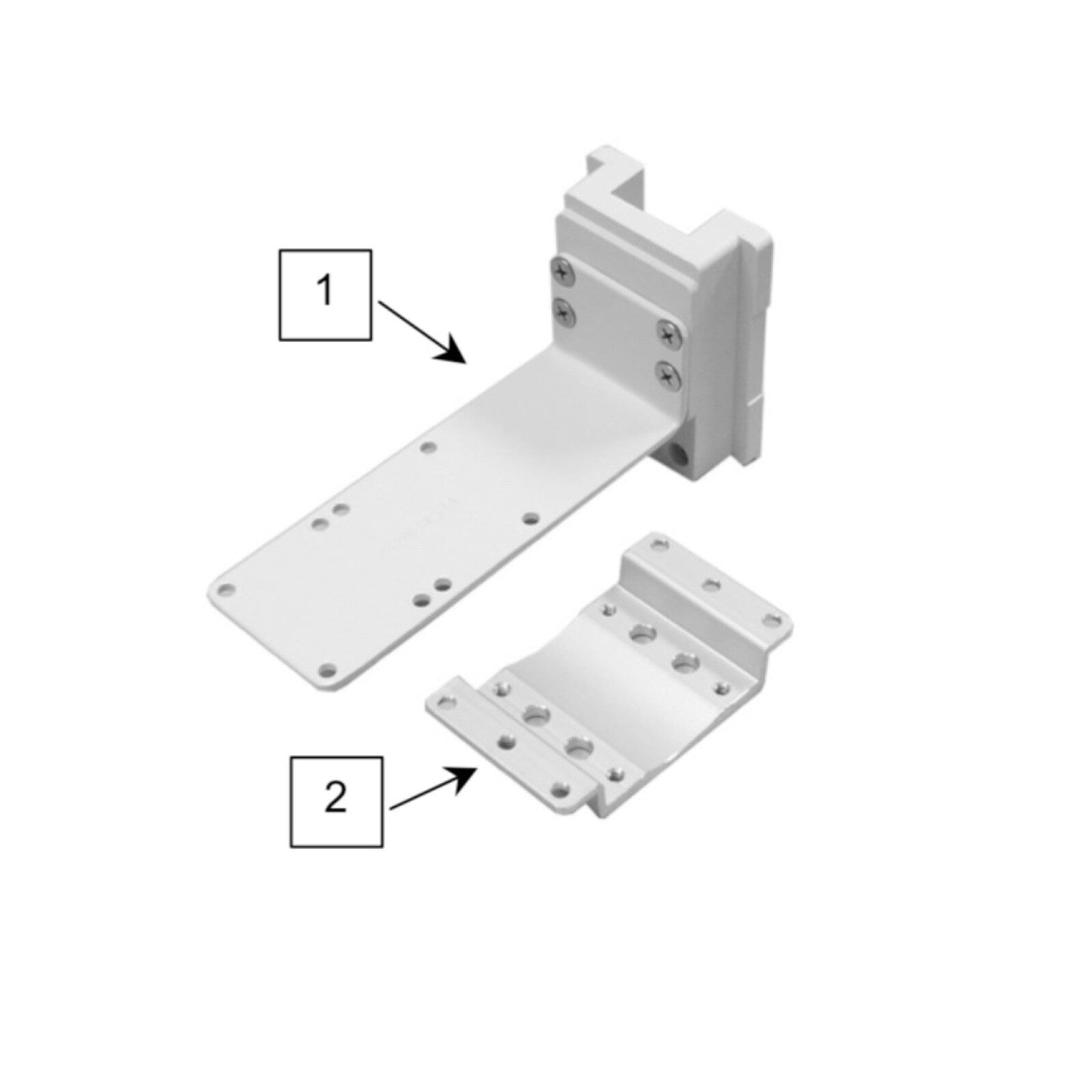 GCX 421358-009 PRN-50 Tram-rac 2 Mounting Kit for Channel, 2'' Pole ME-0039-87B