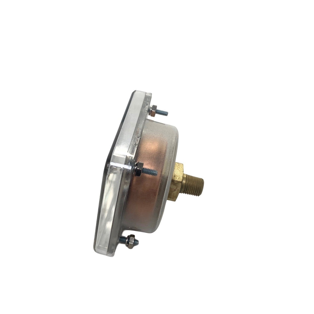 AMETEK Ref BU-191-C, Vacuum Pressure Gauge 0–30 inHg Square Panel Mount