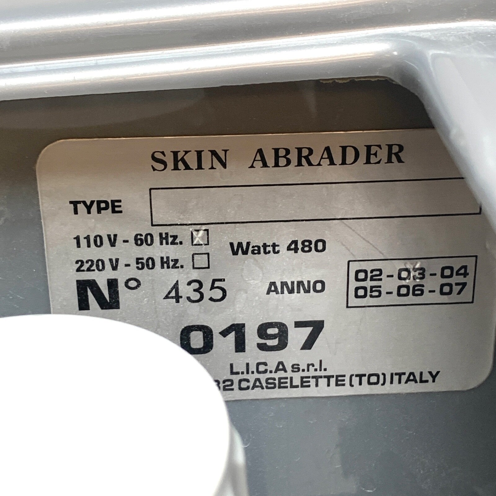 Lica REF Compact M, Skin Abrader Microdermabrasion
