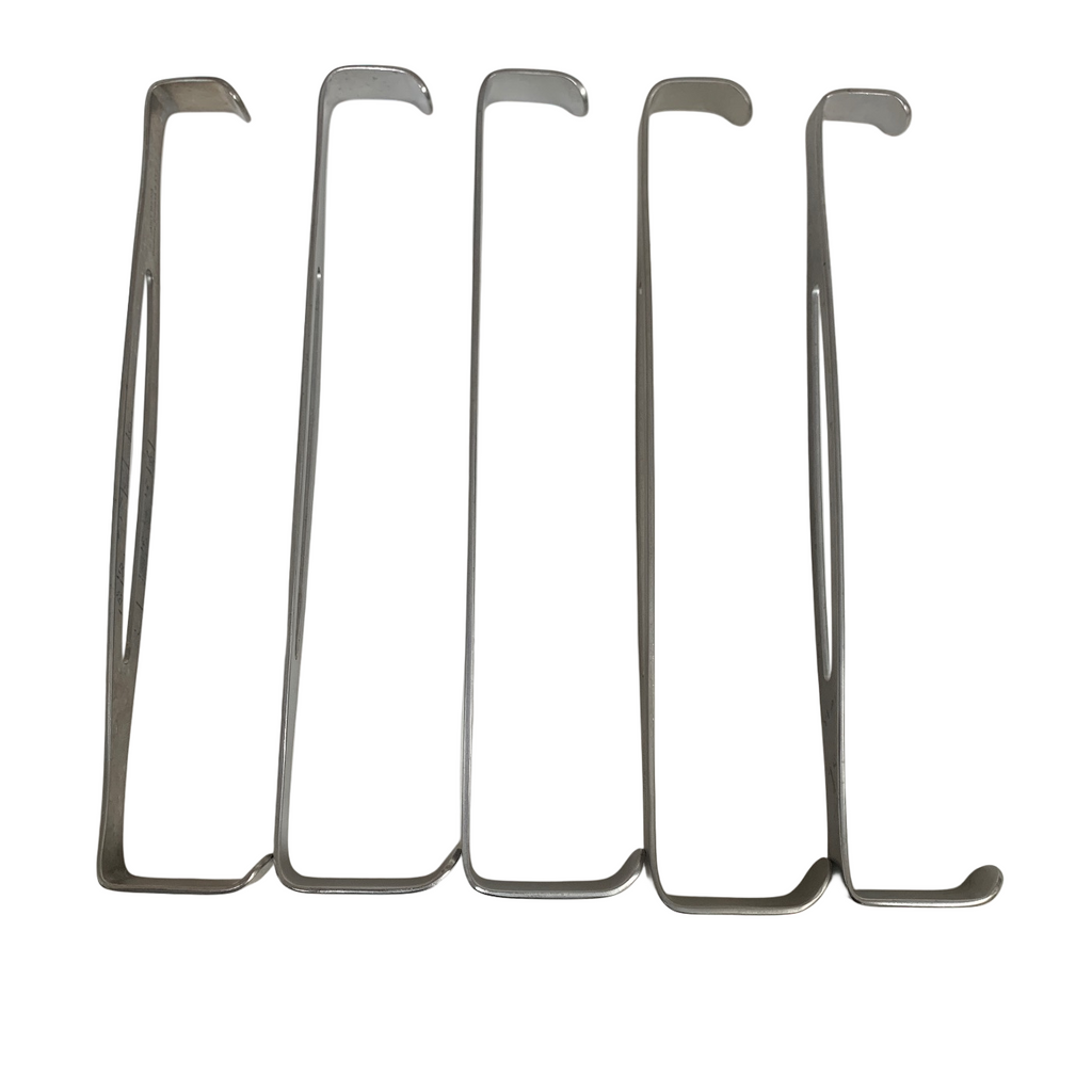 Integra Jarit REF 199-105, U.S. Army Retractor Set of 5, 8-1/4" Double Ended