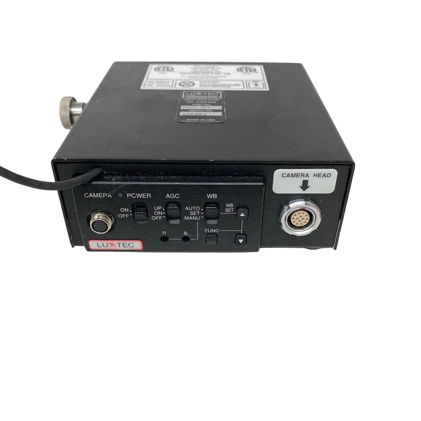 LUXTEC REF 2085-HD, CAMERA CONTROL PROCESSOR UNIT