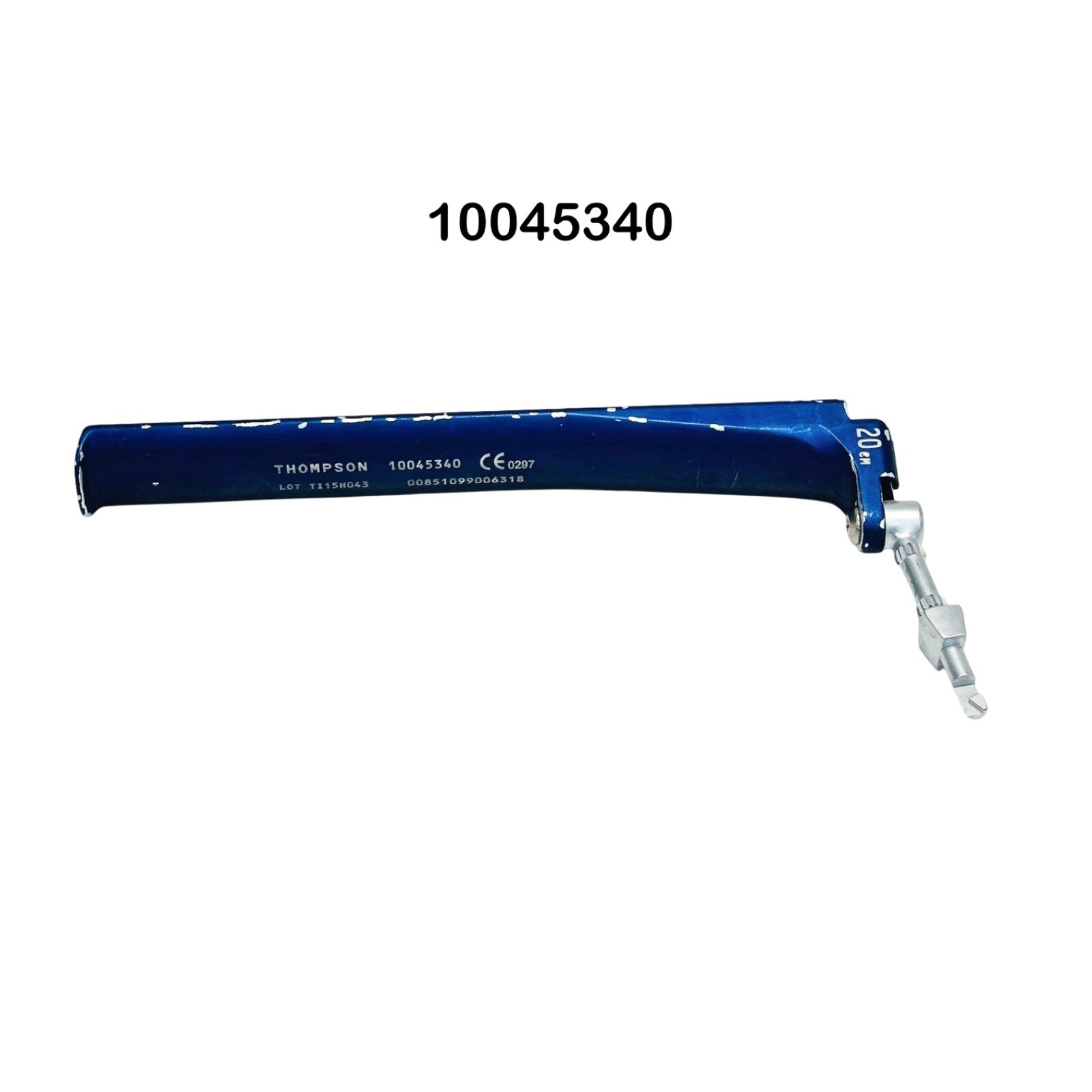 Medtronic 10045340 THOMPSON Blade Vessel Wide 29mm X 20cm Instrument