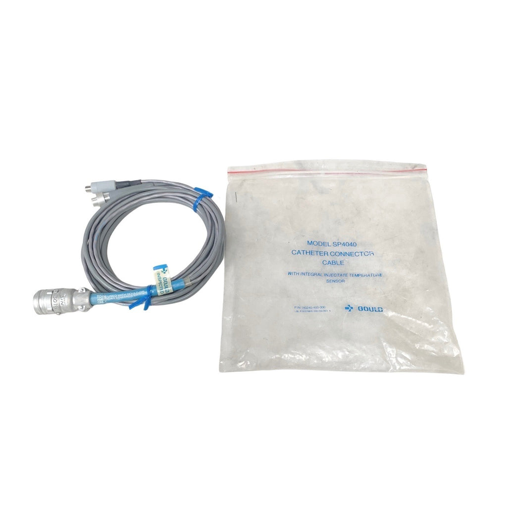 Gould SP4040 Catheter Connector Cable Temp Sensor Medical P/N 140240