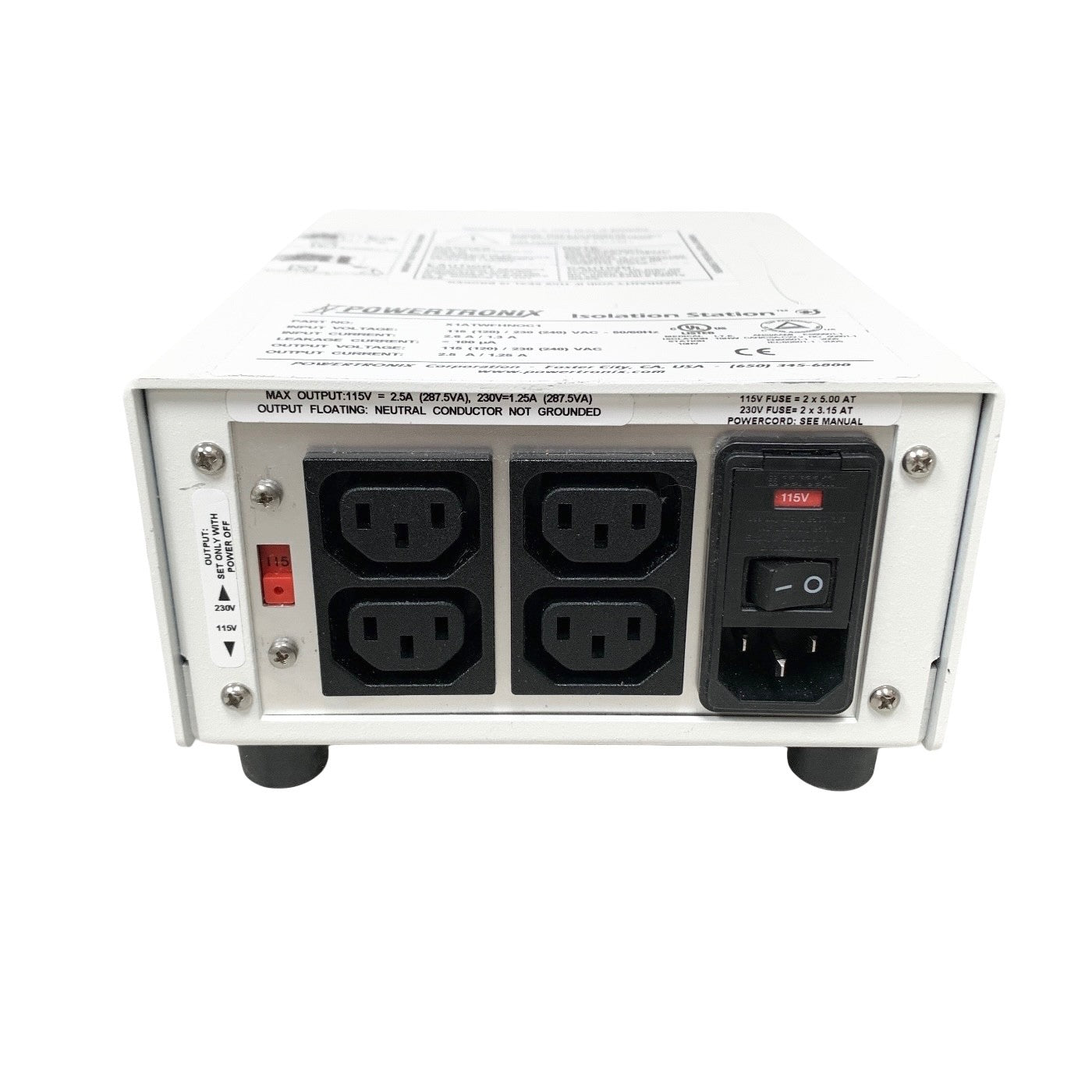 MICROPACE III REF MP3107, ISOLATION TRANSFORMER 3RD ED - 300VA