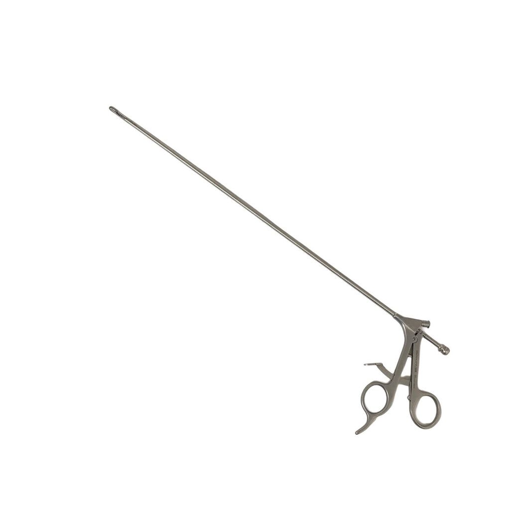 Aesculap Ref PL100R, Cholangiography Clamp Straight 5mm 17-3/8"