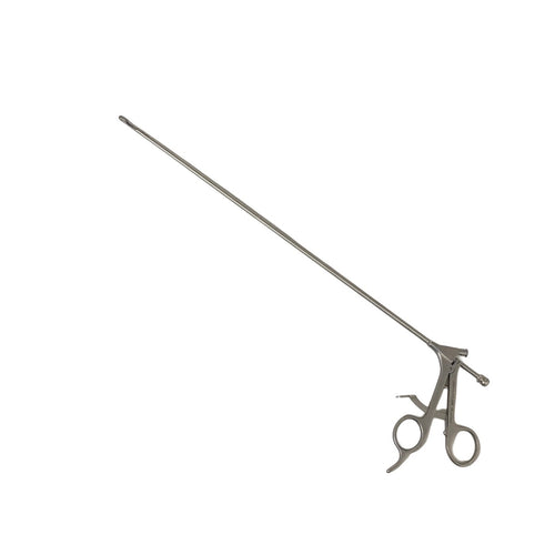Aesculap Ref PL100R, Cholangiography Clamp Straight 5mm 17-3/8"