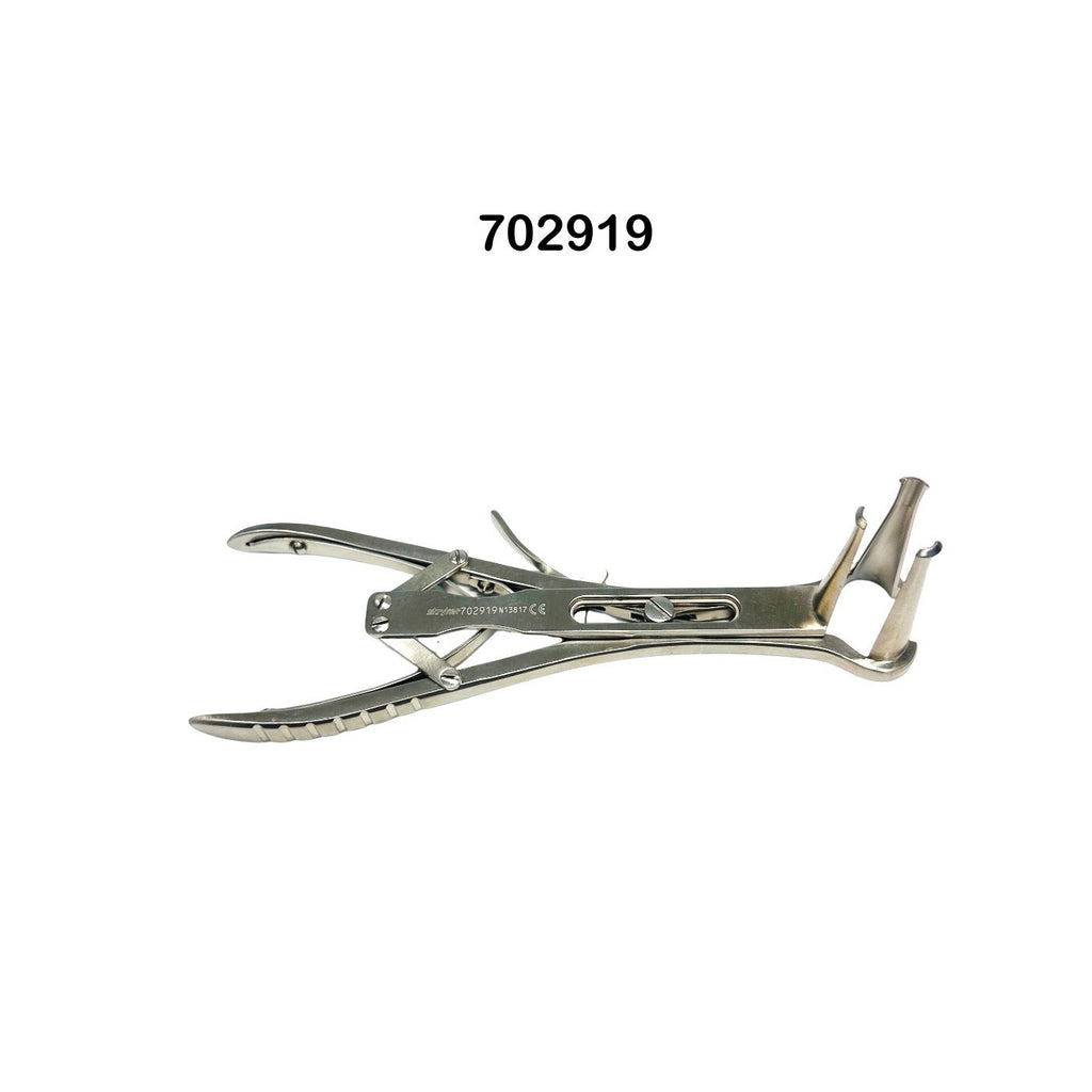Stryker 702919 Tri-Blade Ratcheting Soft Tissue Retractor / Spreader 8″