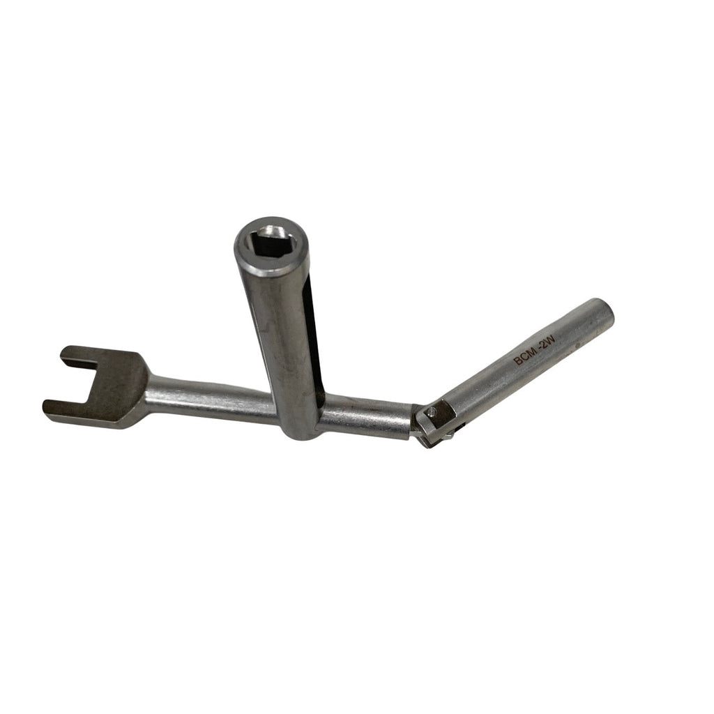 MISONIX REF BCM-2W, Blade T-wrench w/BCM-CW NeXus Counter WRENCH & AESCULAP CASE