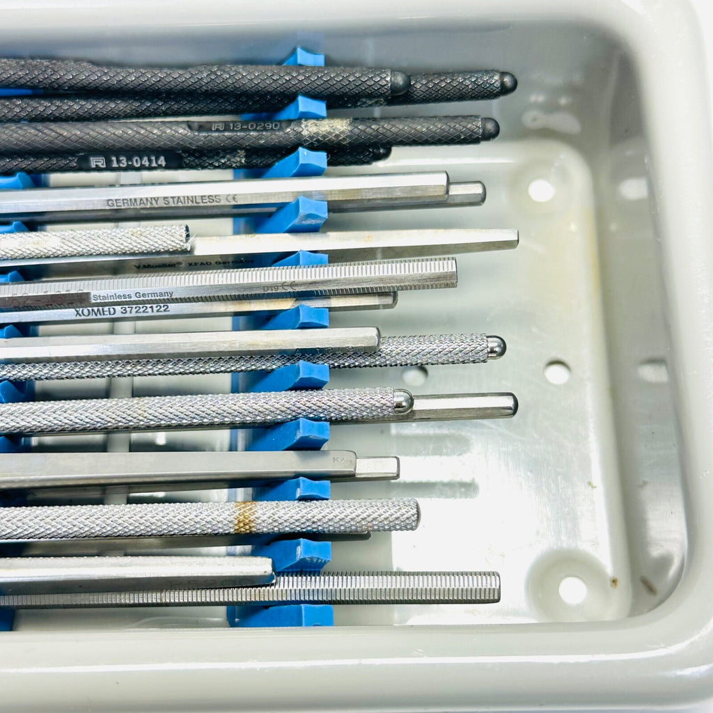 SMITH & NEPHEW RICHARDS / V. MUELLER / SSI TYMPANOPLASTY FINE INSTRUMENTS 28 PC