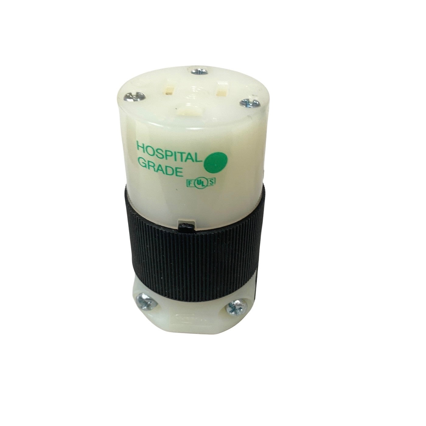 Hubbell Ref HBL8219CT Hospital Grade Connector 15A 125V NEMA 5-15R Insulgrip