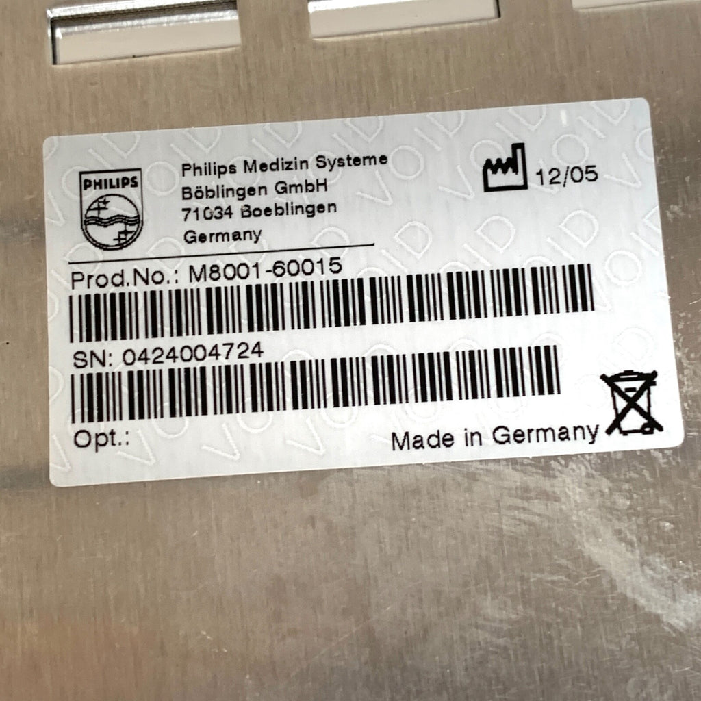 Philips REF M8001-60015, MP20 Bezel w/ Display Assembly