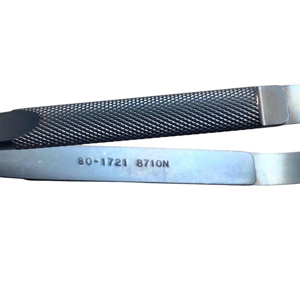 Codman 80-1721 Rhoton Titanium Micro Scissors Curved 7" Neurosurgery Instrument