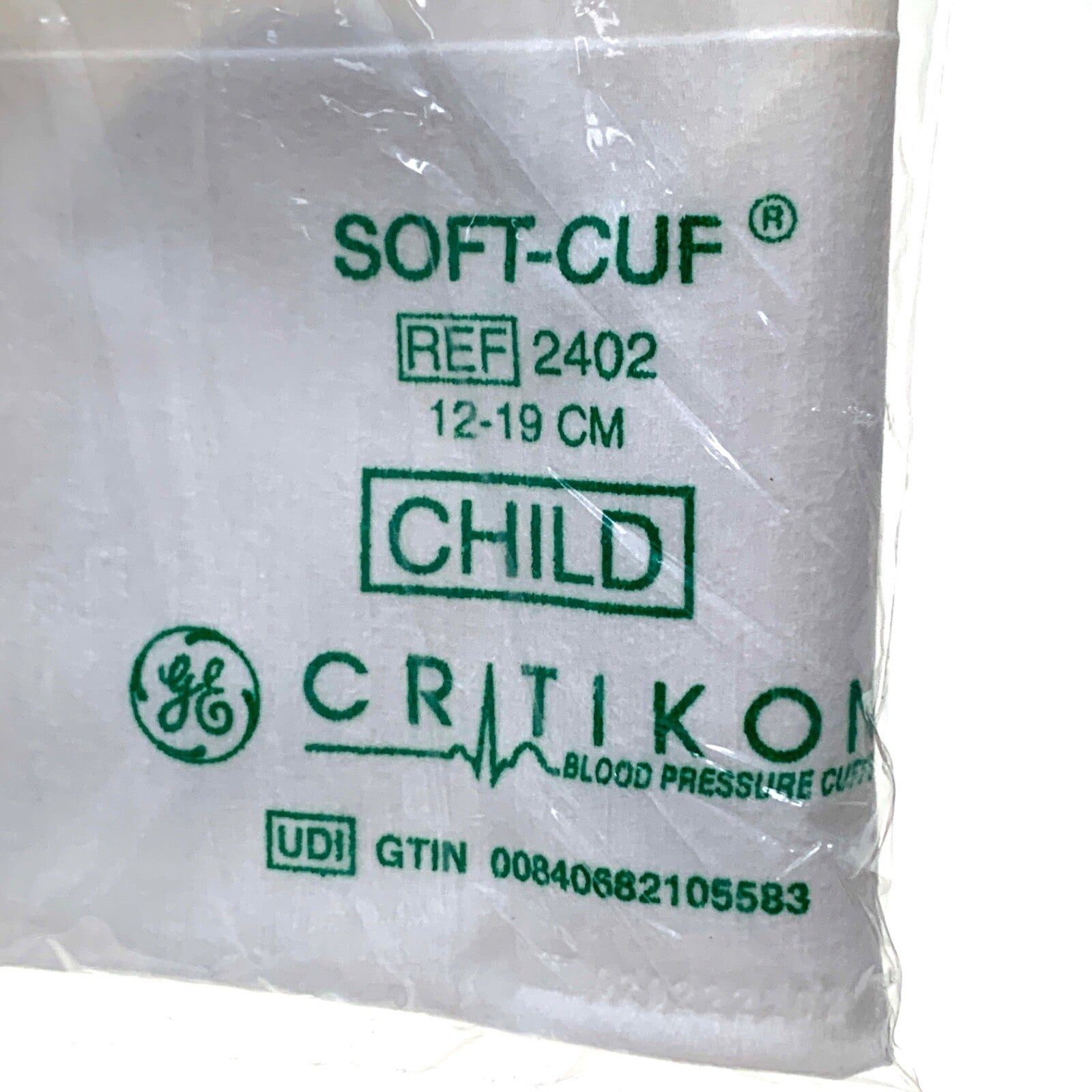 GE Critikon REF 2402, 12-19CM SOFT-CUF for Child, NEW