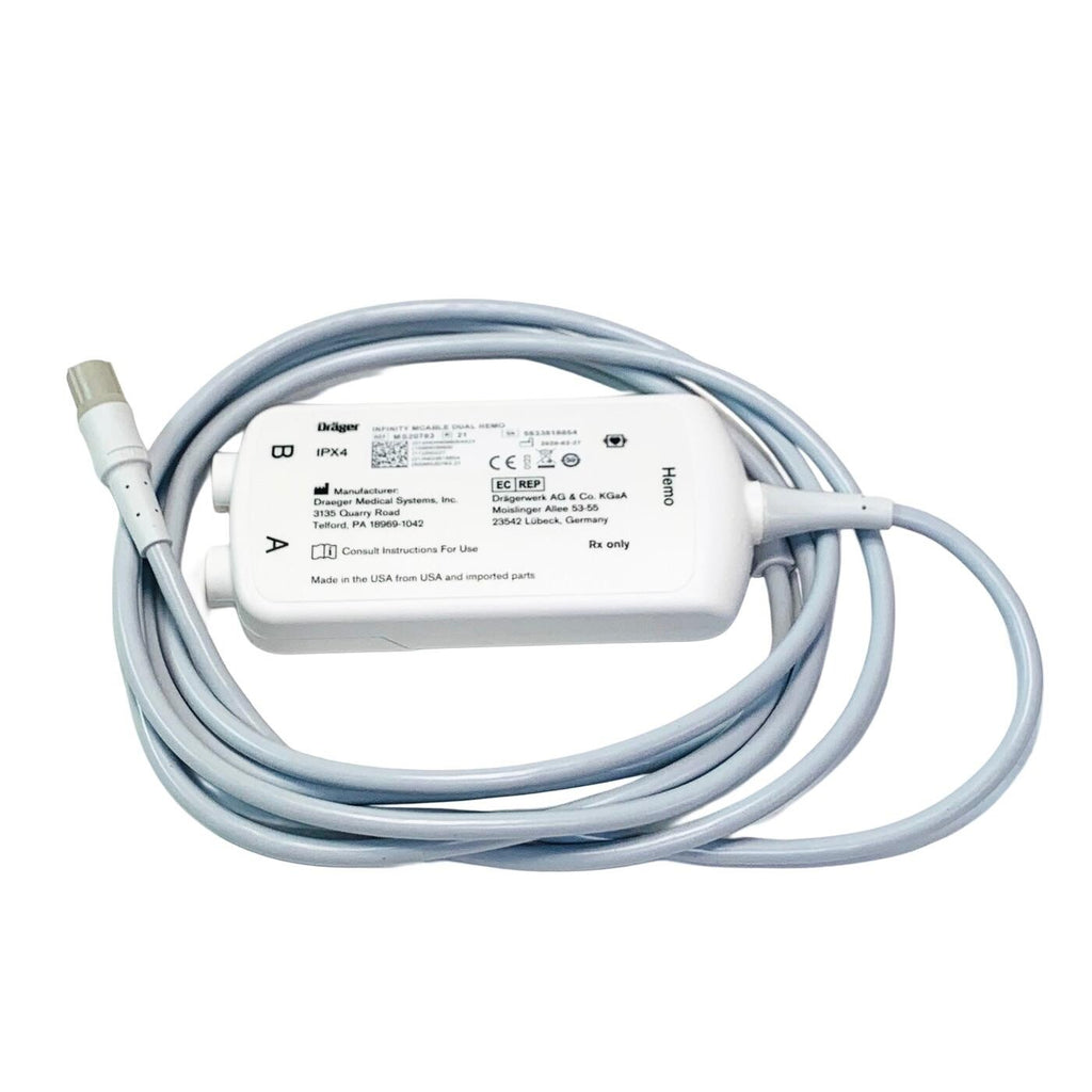 Drager REF MS20783, INFINITY MCABLE DUAL HEMO