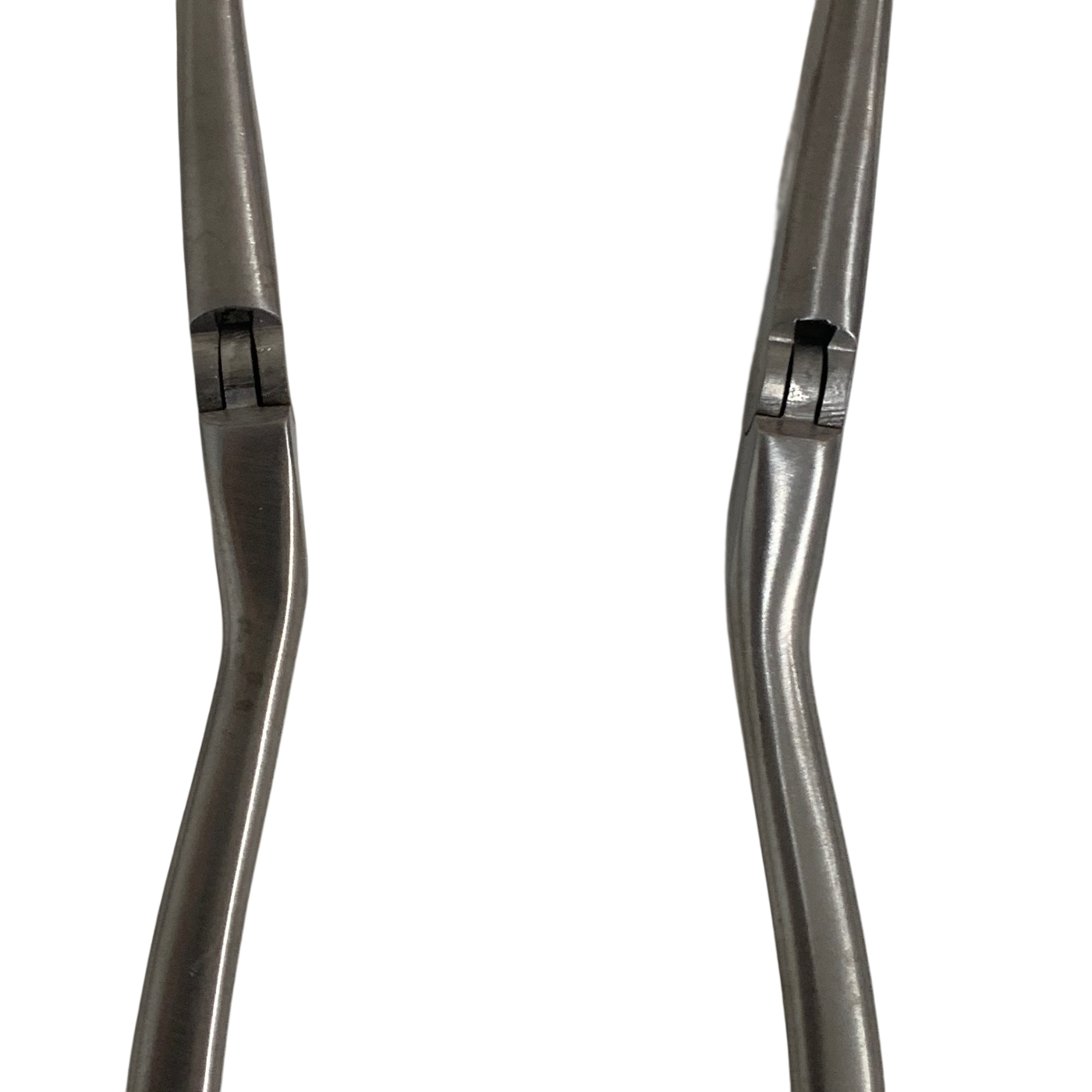 Jarit 205-210 Beckman Thyroid Retractor 12-3/8" Hinged 4x4 Sharp Prongs