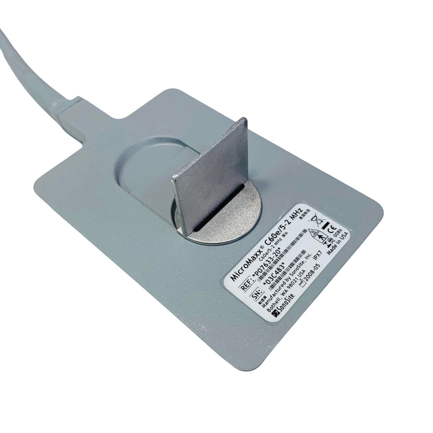 Sonosite REF P07633-20 , MicroMaxx C60e/5-2 MHz ULTRASOUND TRANSDUCER