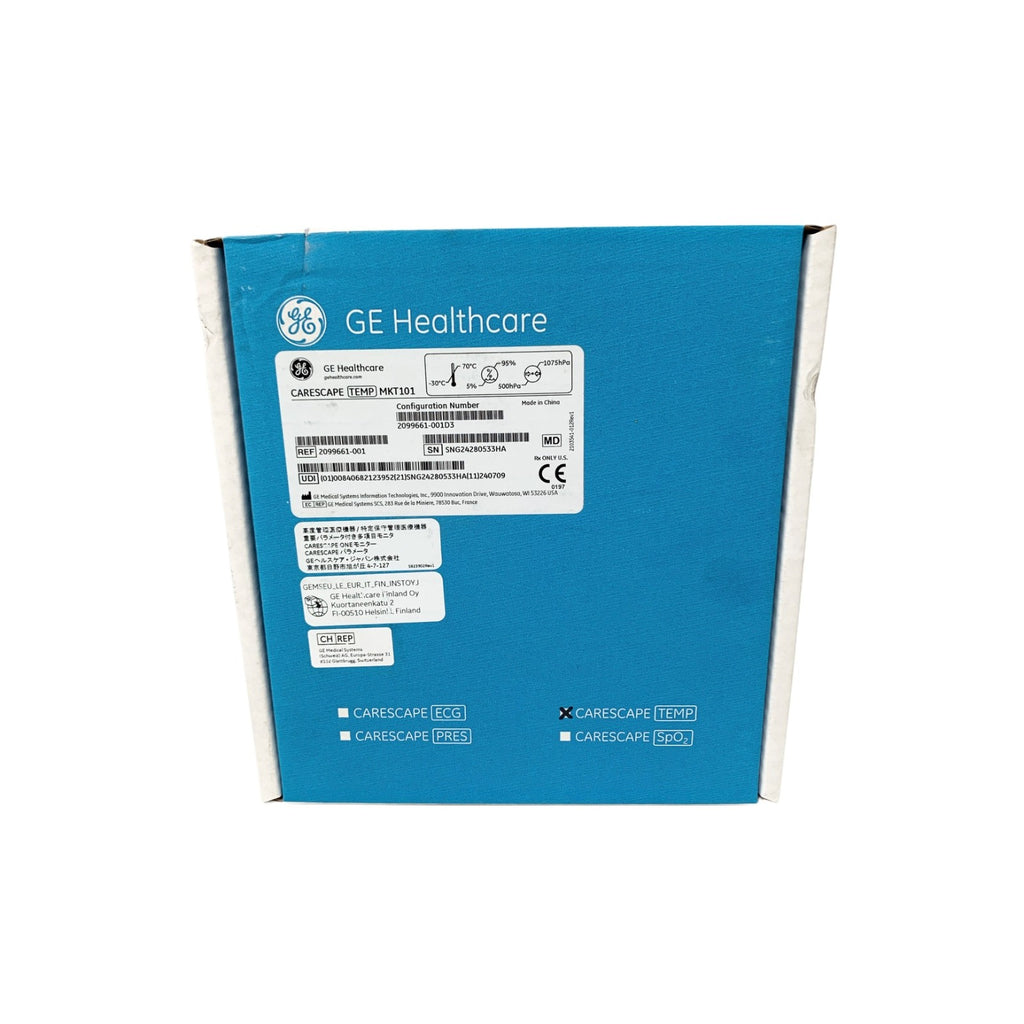 GE Carescape One Temp MKT 101 Module 2099661-001A - New in Box