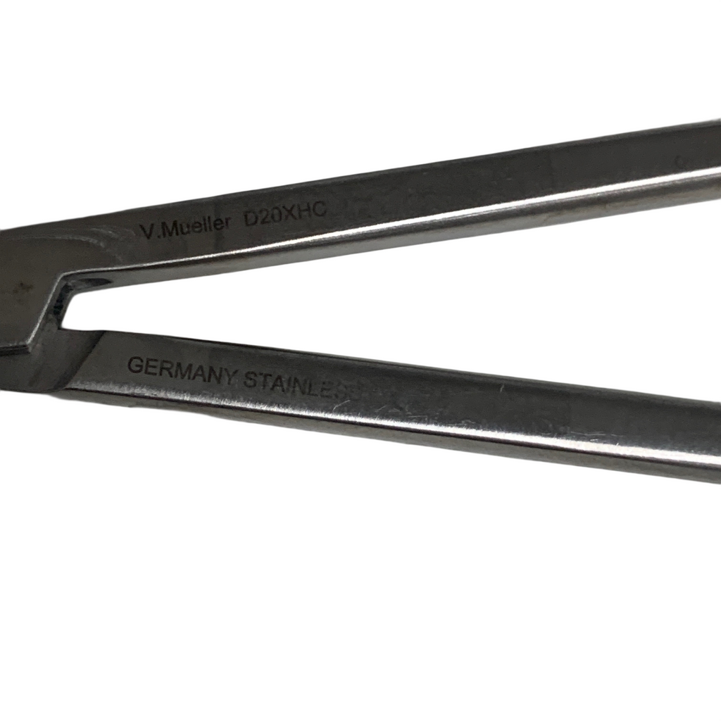 V.Mueller® CH2446 MIS Microvascular Needle Holder, Tungsten Carbide Tips, 10-1/4