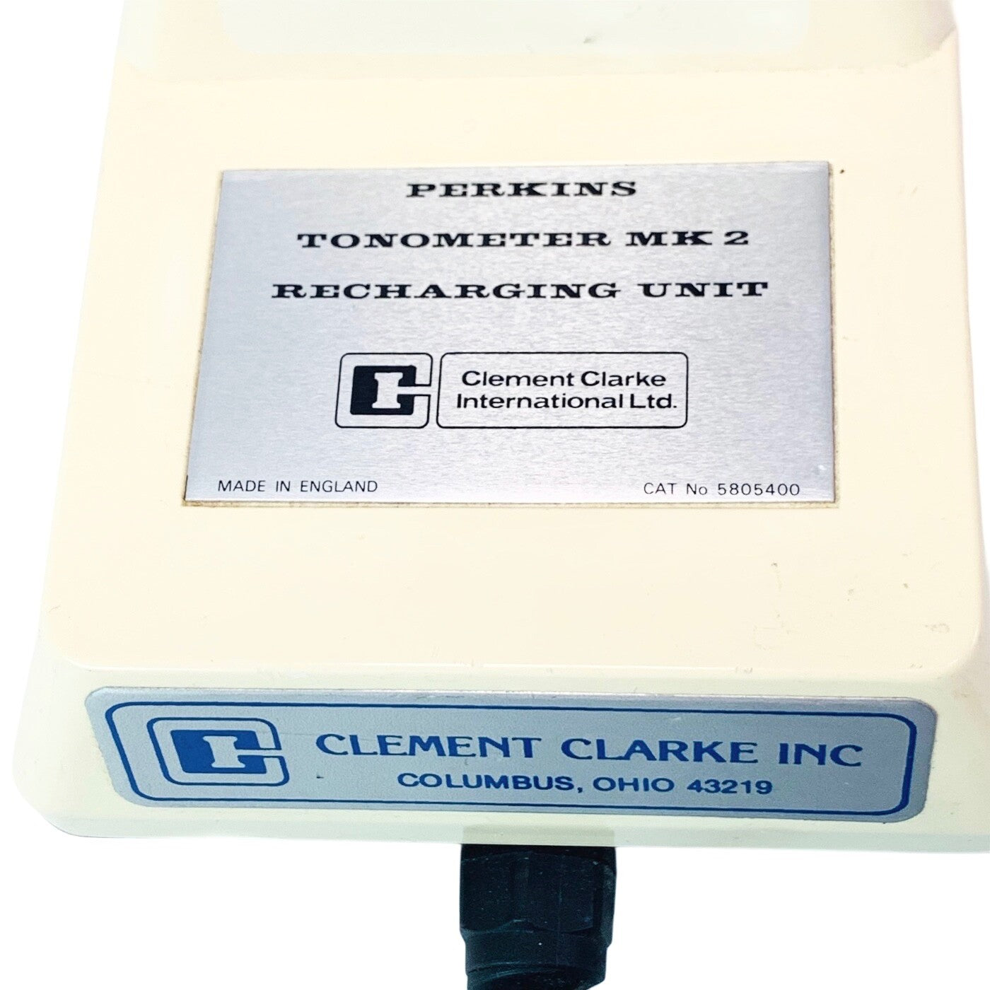 Clement Clarke REF MK2, Handheld Perkins Tonometer Charging Base