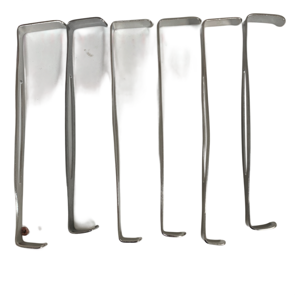 WECK  480-190, U.S. Army Retractor Set of 6, 8-1/4" Double Ended