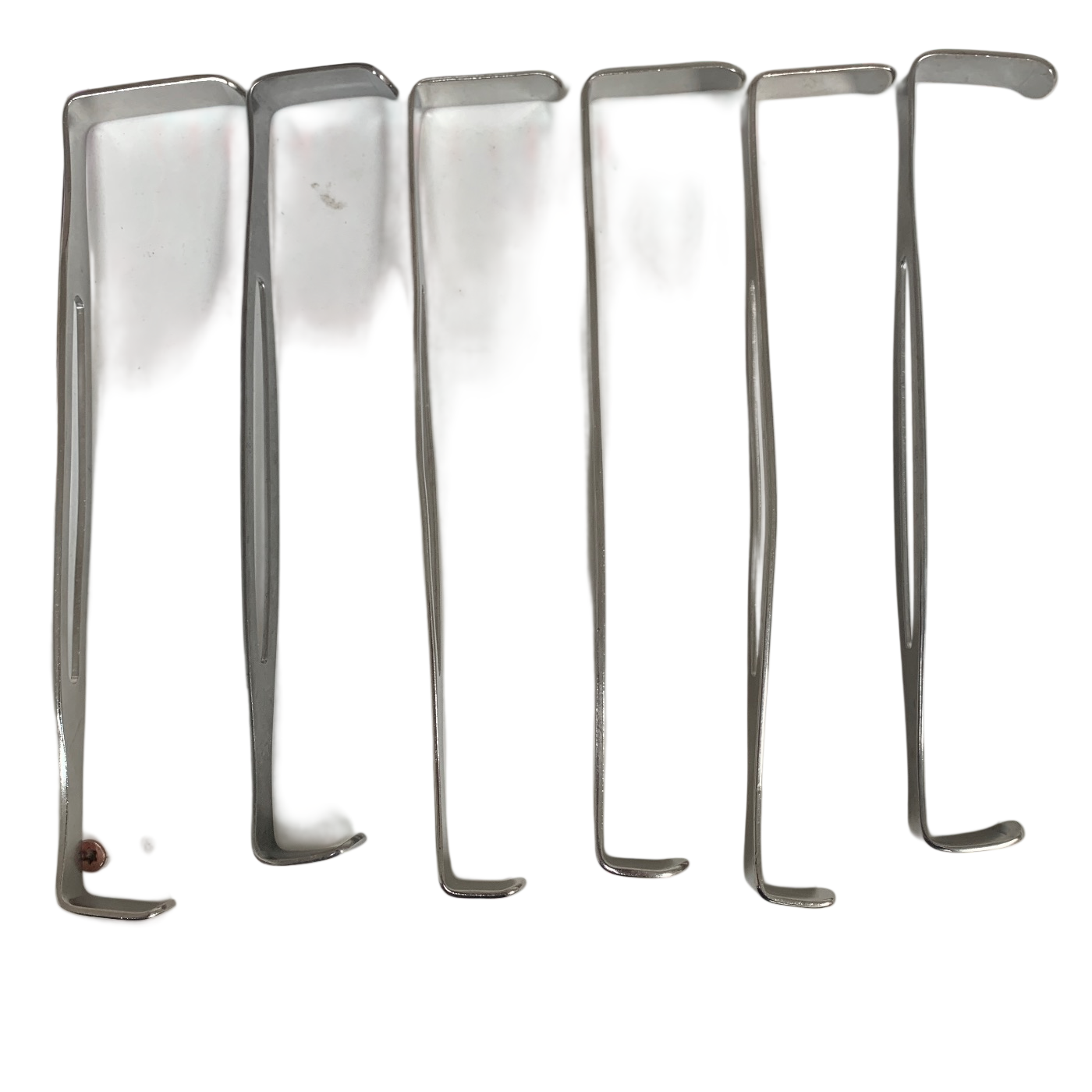 WECK  480-190, U.S. Army Retractor Set of 6, 8-1/4" Double Ended