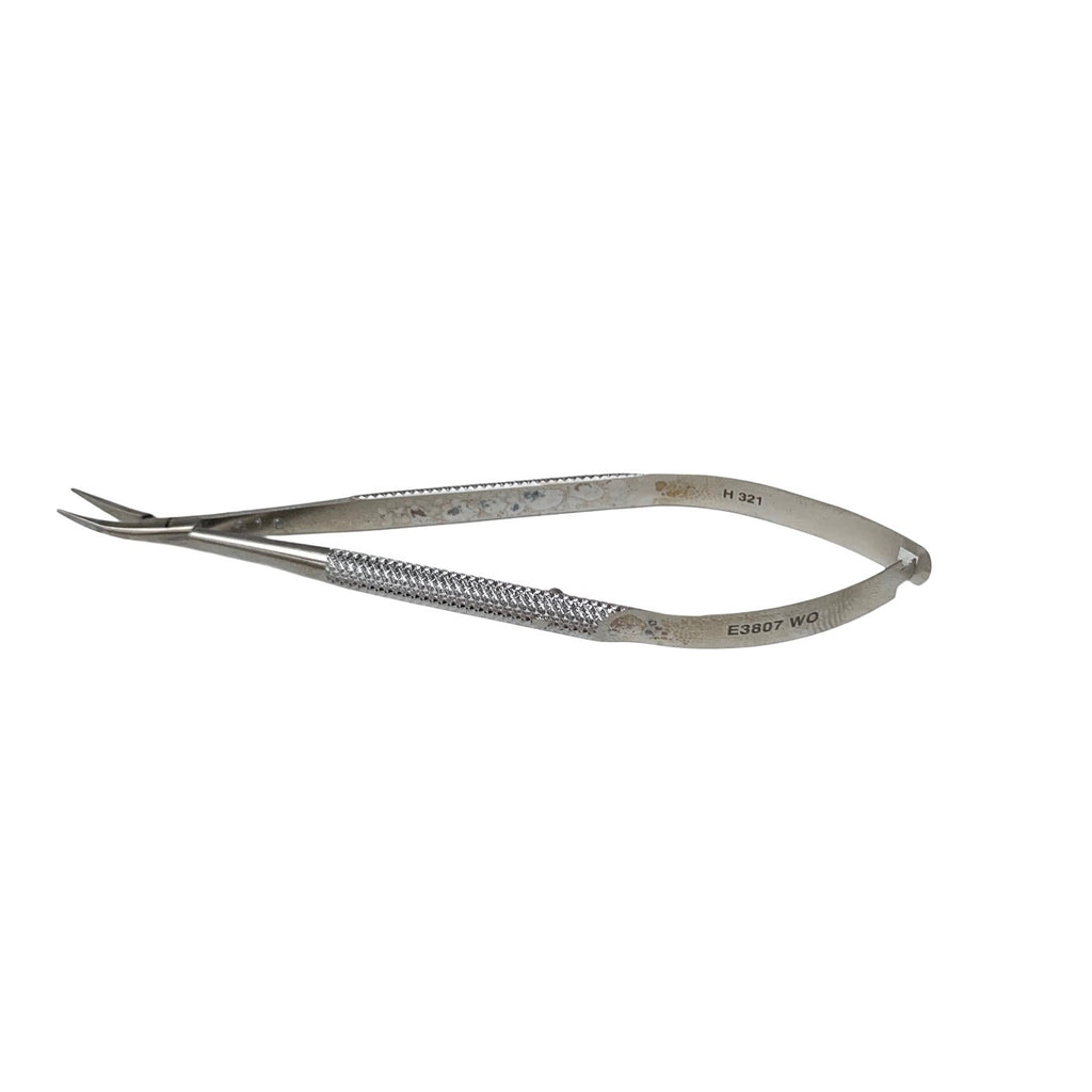 Storz E3807 Osher Needle Holder 9mm Curved Jaws Without Lock Ophthalmic Surgery